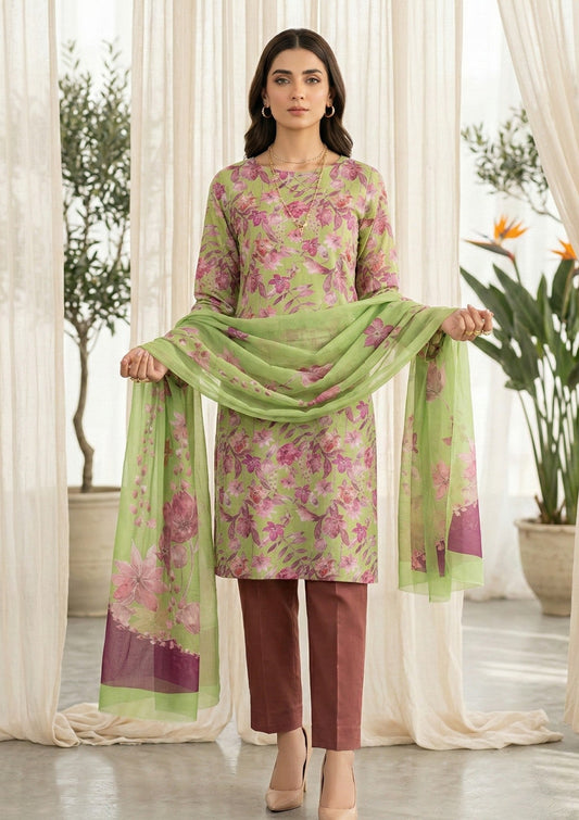 R Prints Lawn 26 Volume 3 - D#13 - Green