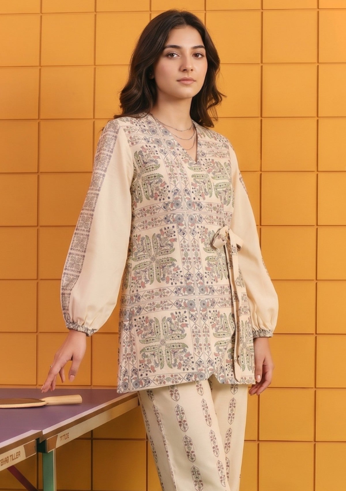 D#08 - F Skin - Pret - Co-Ord Set - Silk