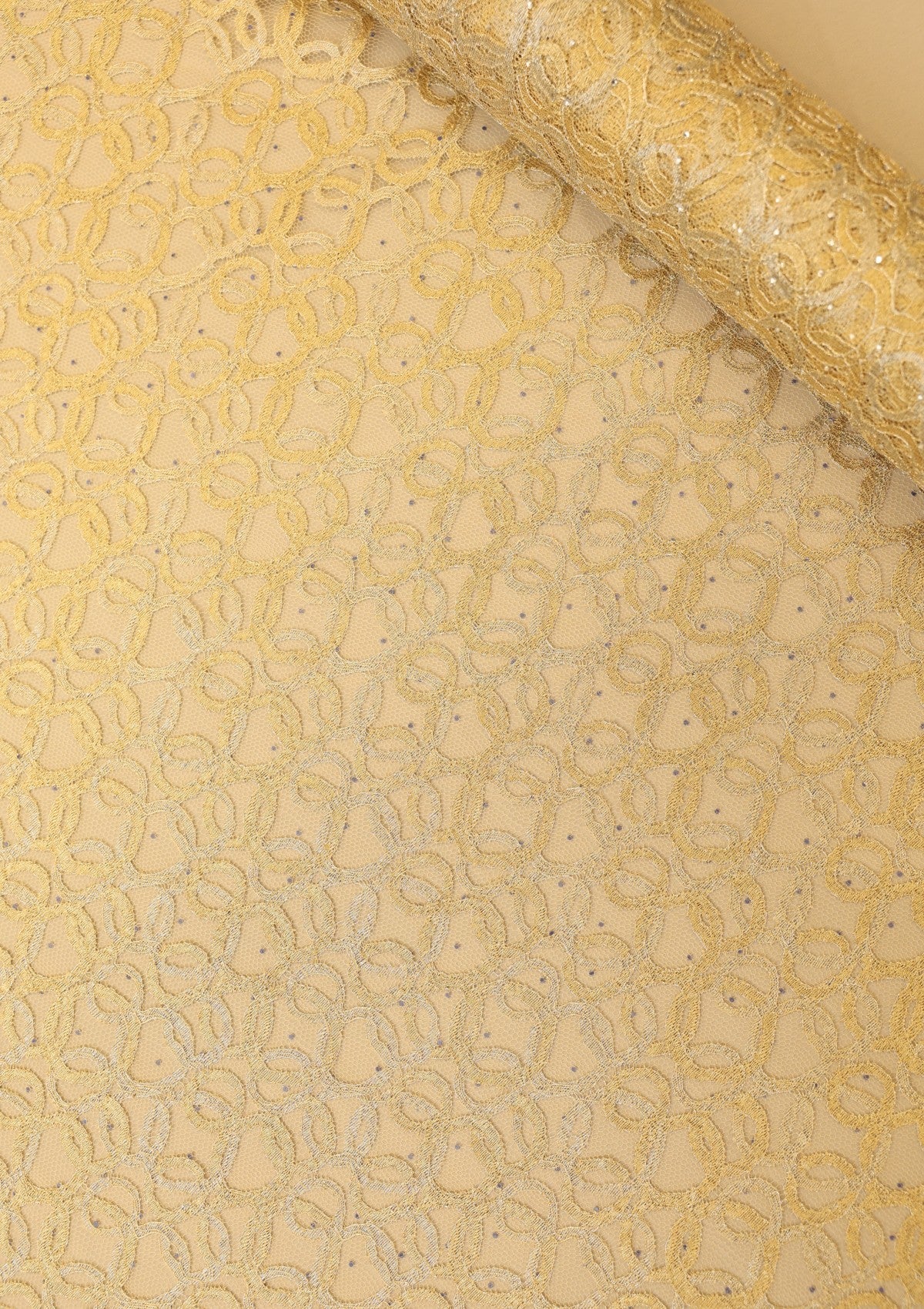 Chantilly Lace With Stone Work - FCE#445