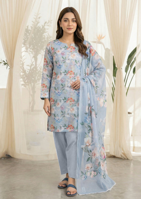 R Prints Lawn 26 Volume 3 - D#36 - Grey