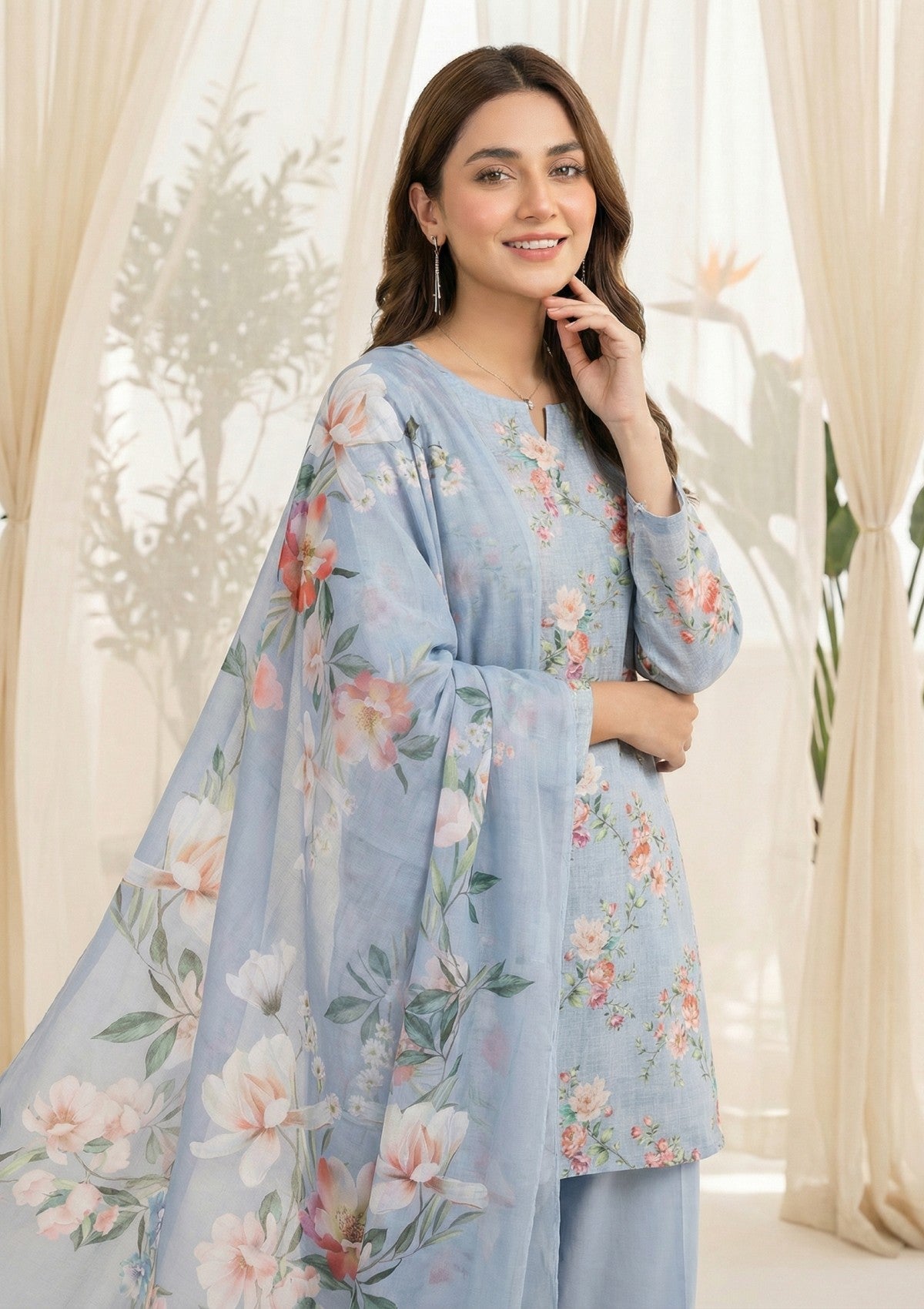 R Prints Lawn 26 Volume 3 - D#36 - Grey