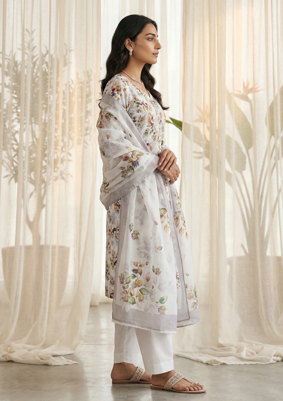 R Prints Lawn 26 Volume 3 - D#25 - White