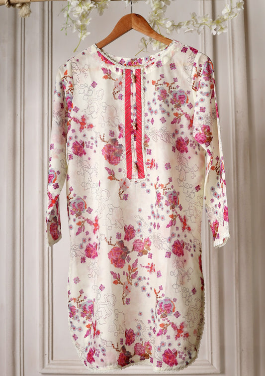 Off White - Ready to Wear - Printed Lawn Shirt