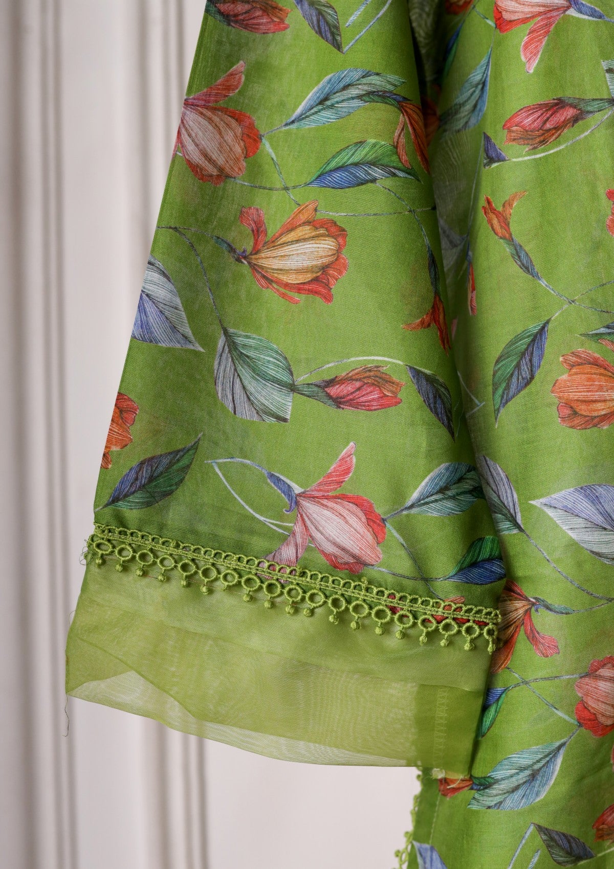Green - Ready to Wear - Printed Lawn Shirt