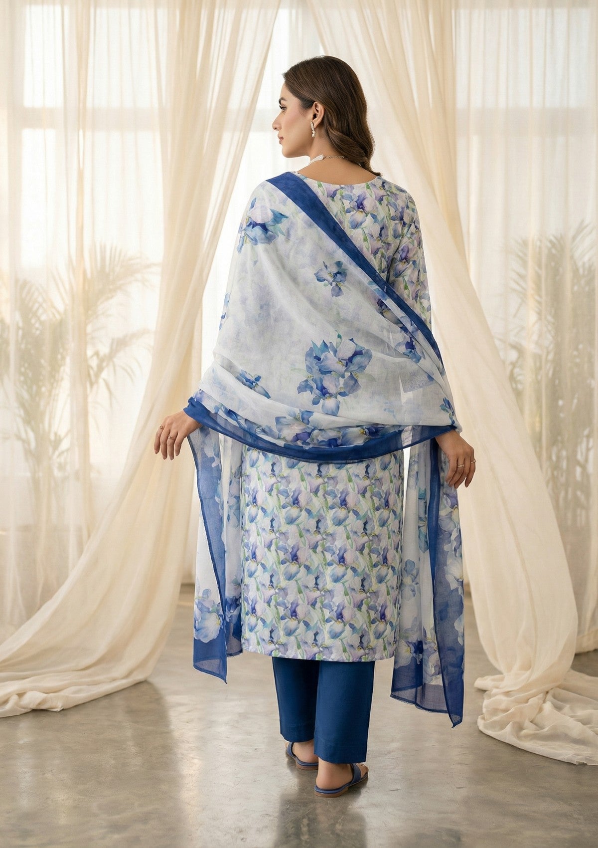 R Prints Lawn 26 Volume 3 - D#39 - Z White