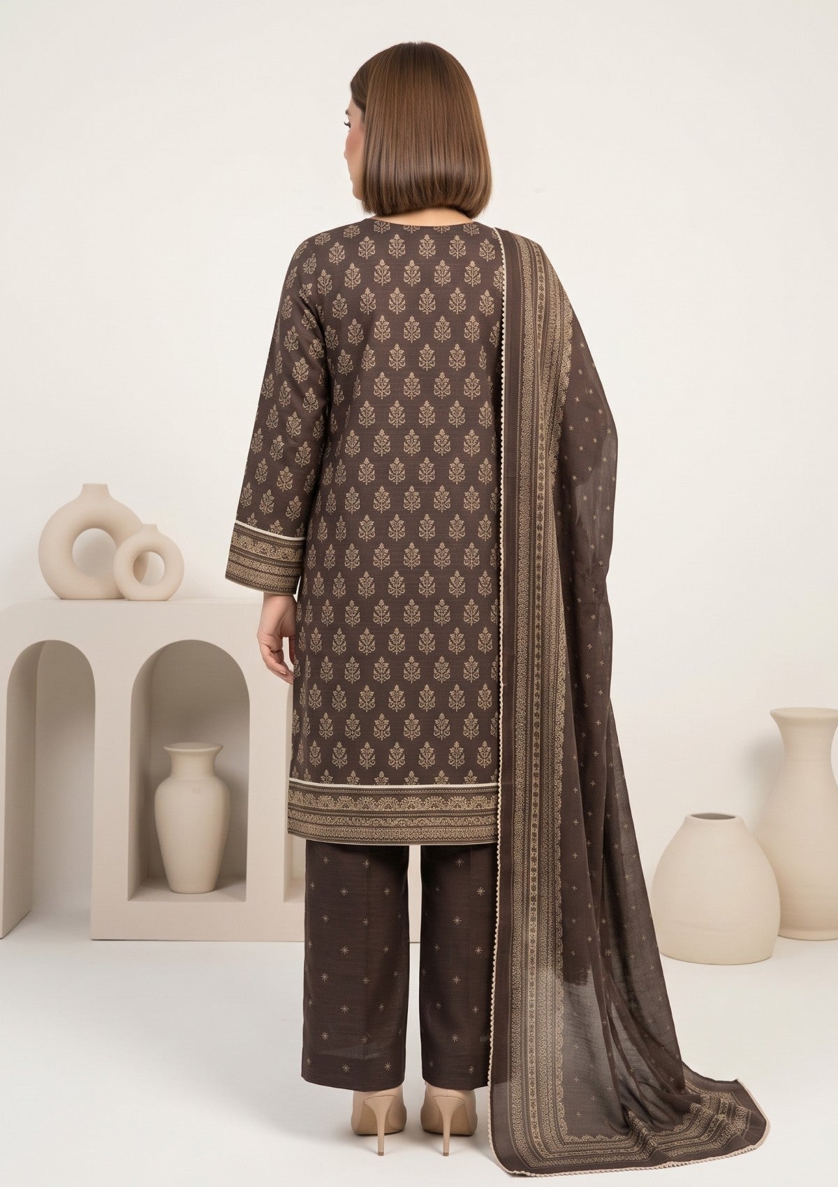 Bana Dora Linen - RB26#03 - CH BROWN
