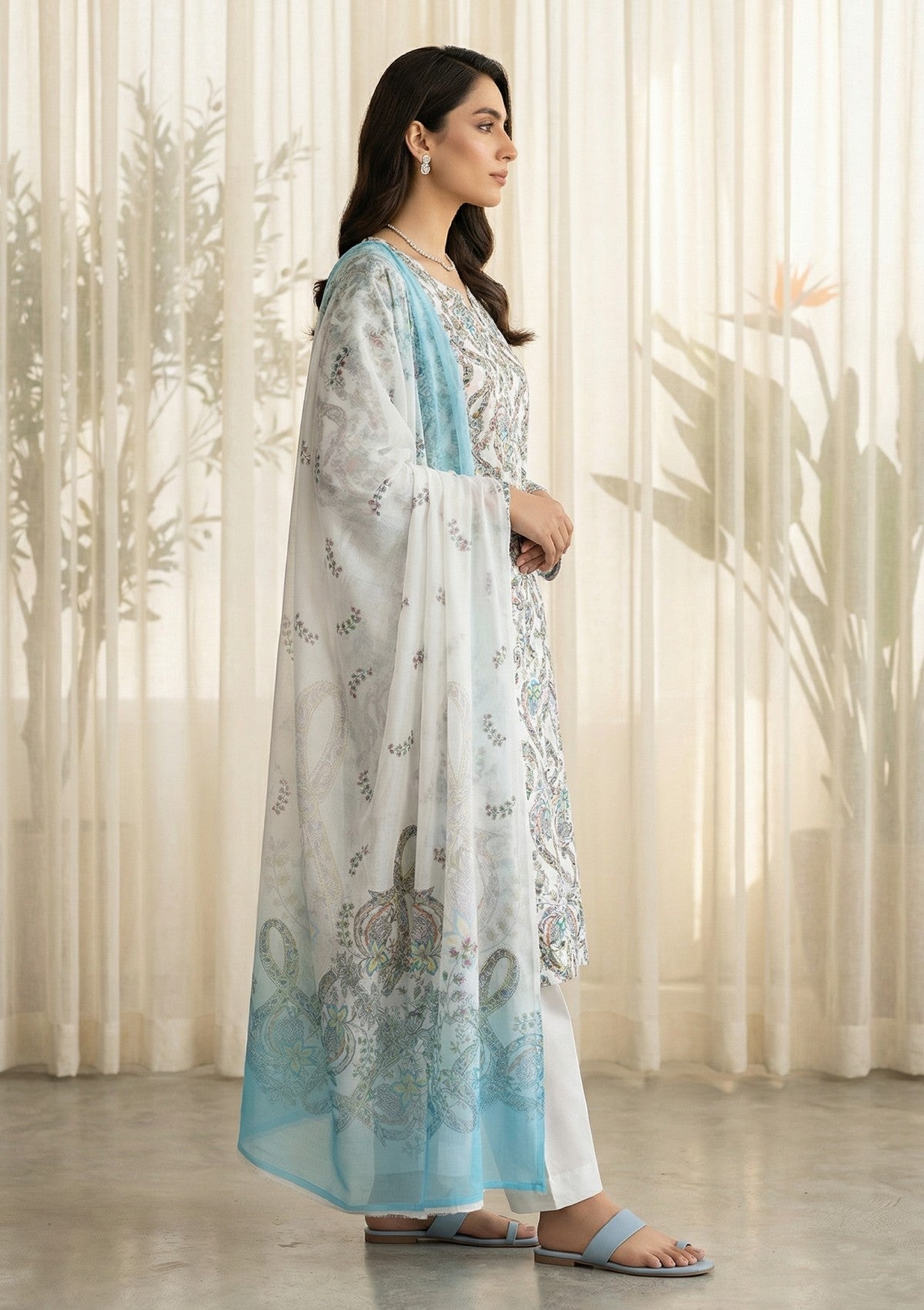 R Prints Lawn 26 Volume 3 - D#35 - White