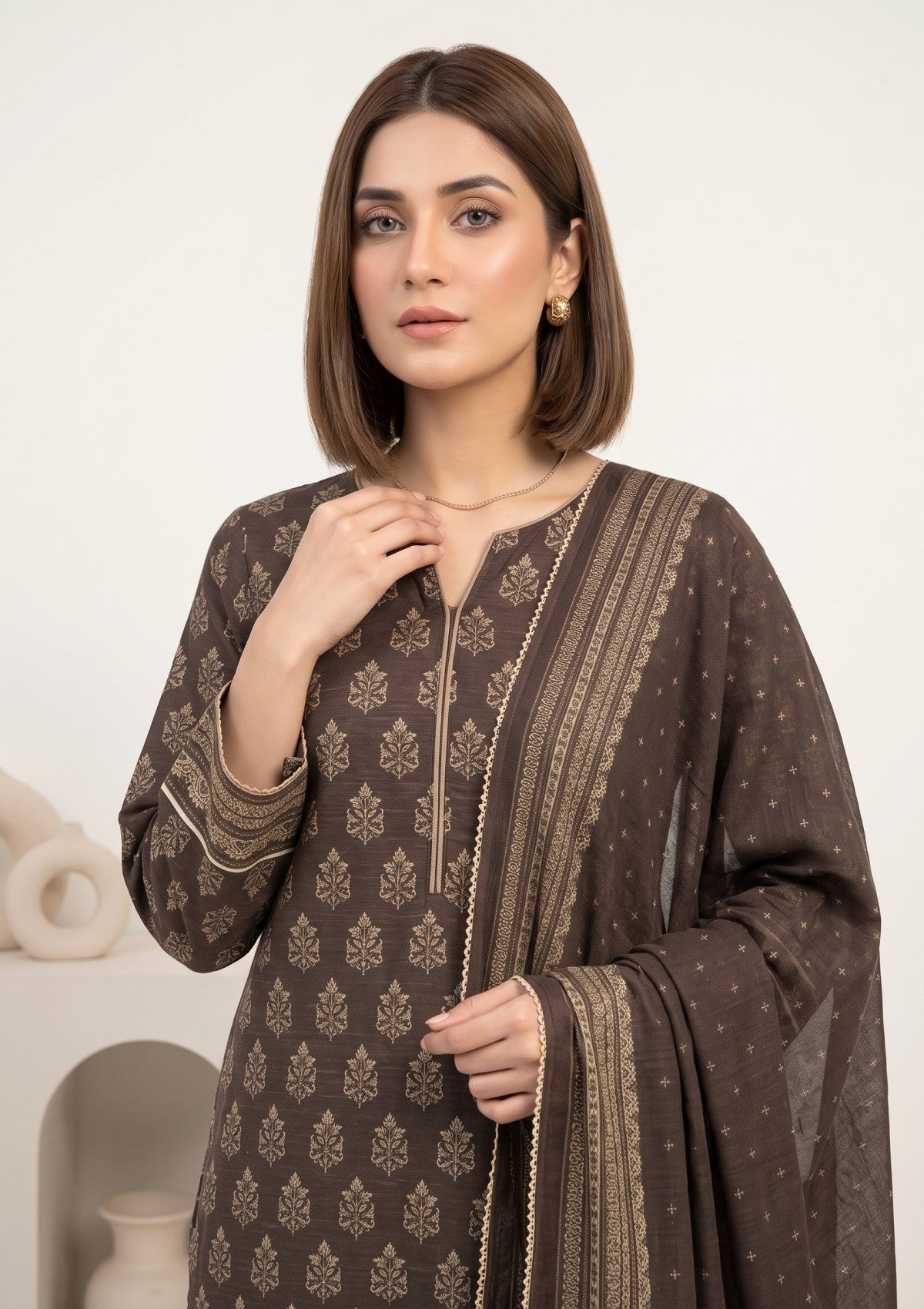 Bana Dora Linen - RB26#03 - CH BROWN