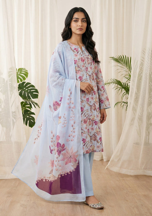 R Prints Lawn 26 Volume 3 - D#13 - Grey