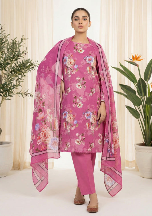 R Prints Lawn 26 Volume 3 - D#42 - T Pink