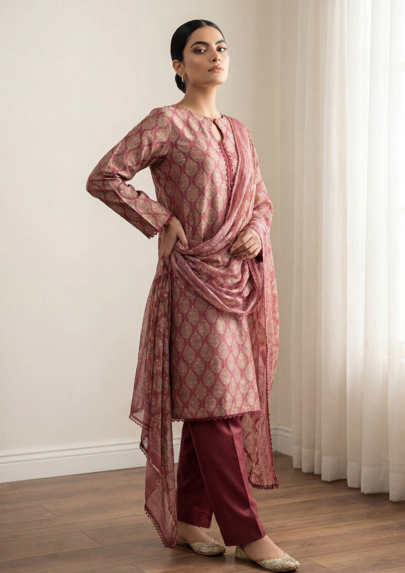 RSS#02 - Light Maroon - Shamoz Silk Formals 26