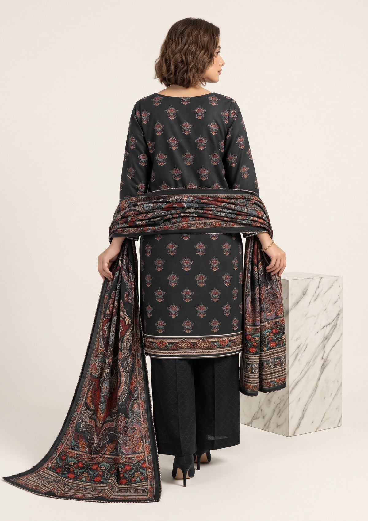 Bana Dora Linen - RB26#14 - BLACK