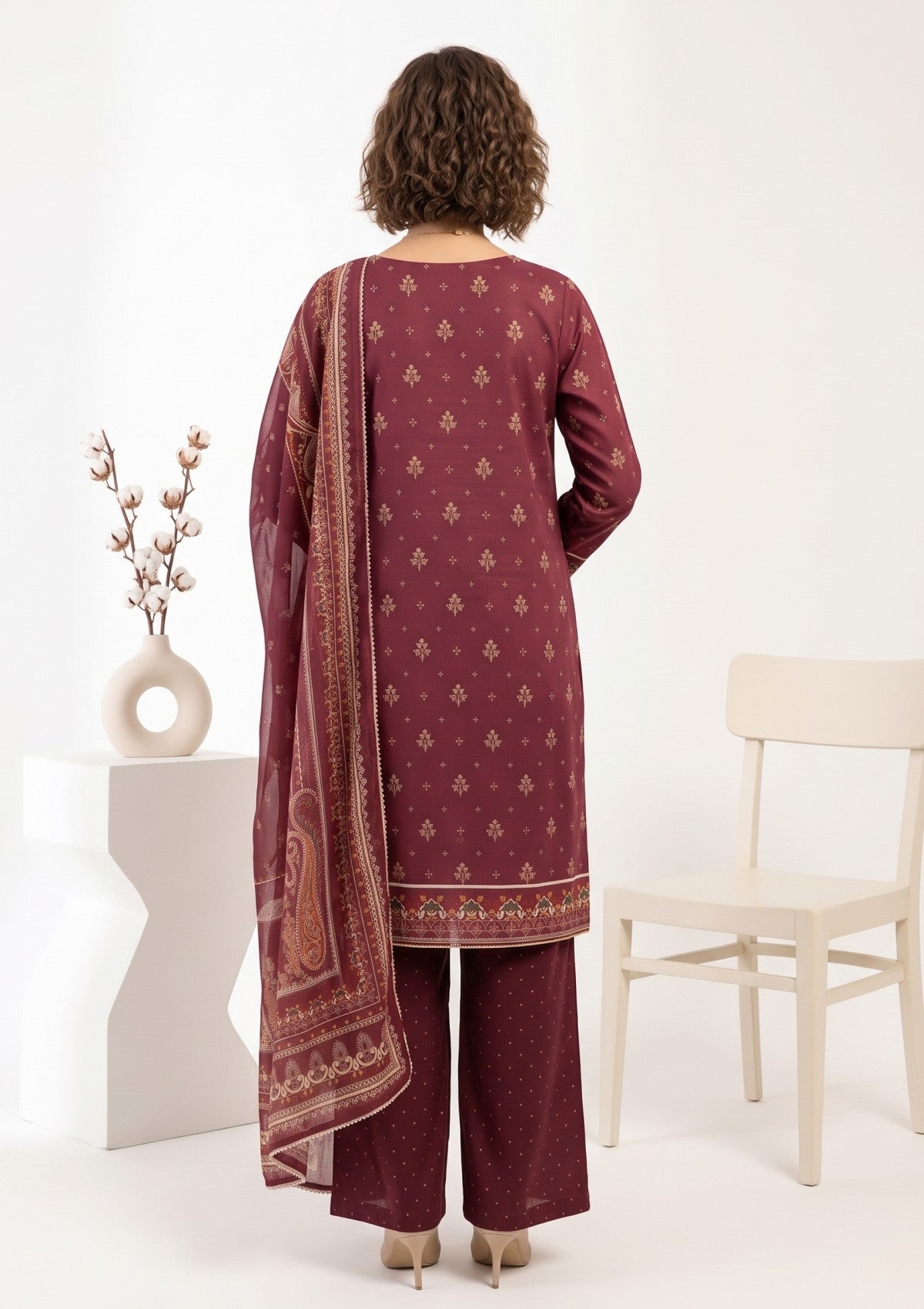 Bana Dora Linen - RB26#15 - Shocking Pink