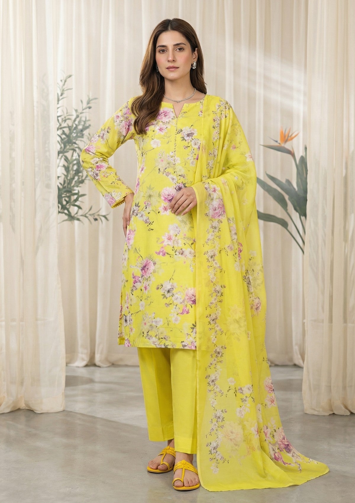 R Prints Lawn 26 Volume 3 - D#17 - Lemon