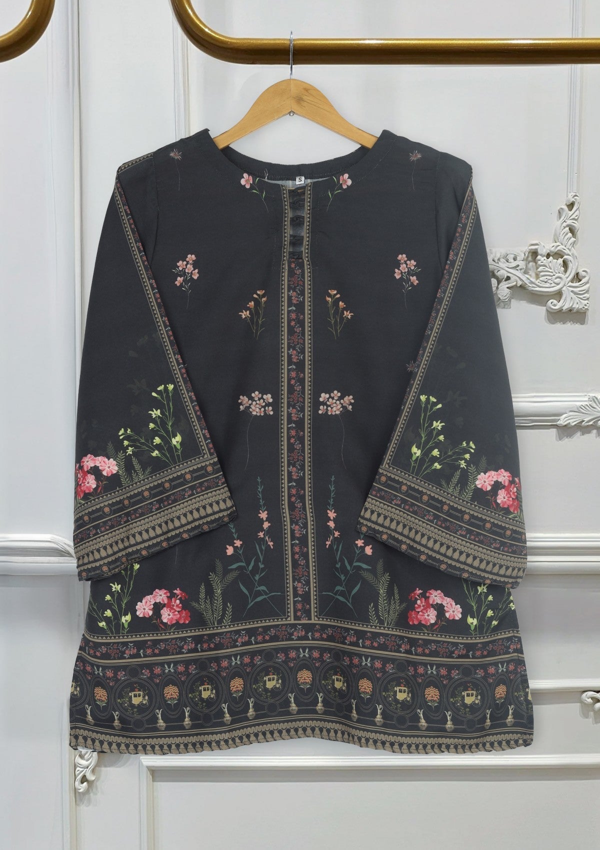 D#04 - Black - Pret - Co-Ord Set - Silk