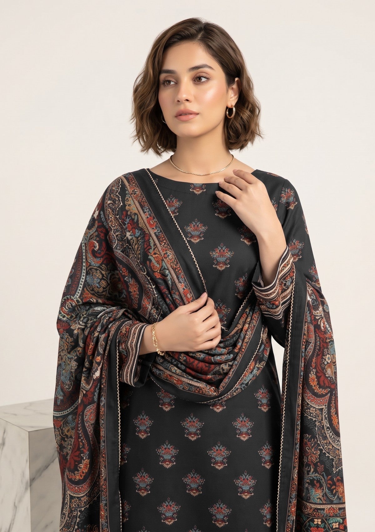 Bana Dora Linen - RB26#14 - BLACK