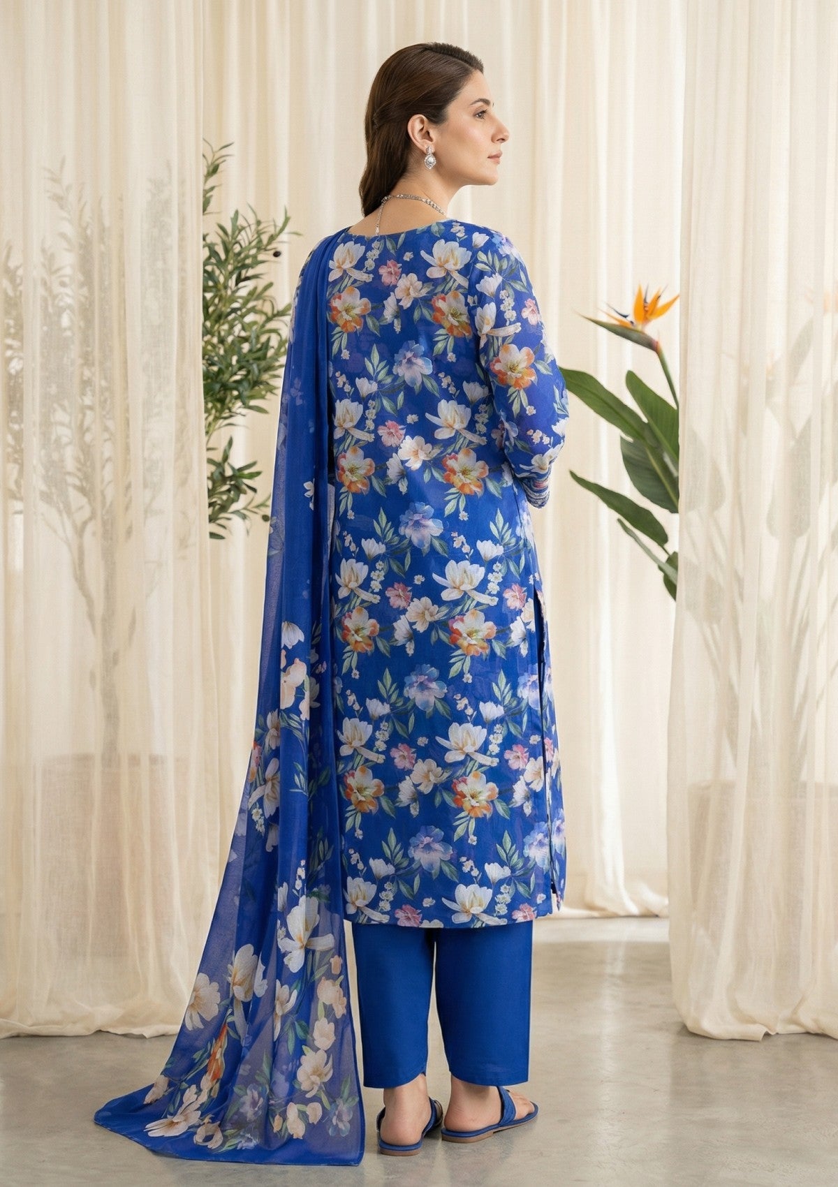 R Prints Lawn 26 Volume 3 - D#36 - Blue