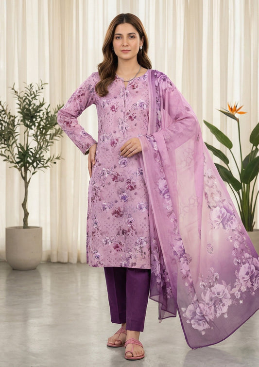 R Prints Lawn 26 Volume 3 - D#29 - T Pink