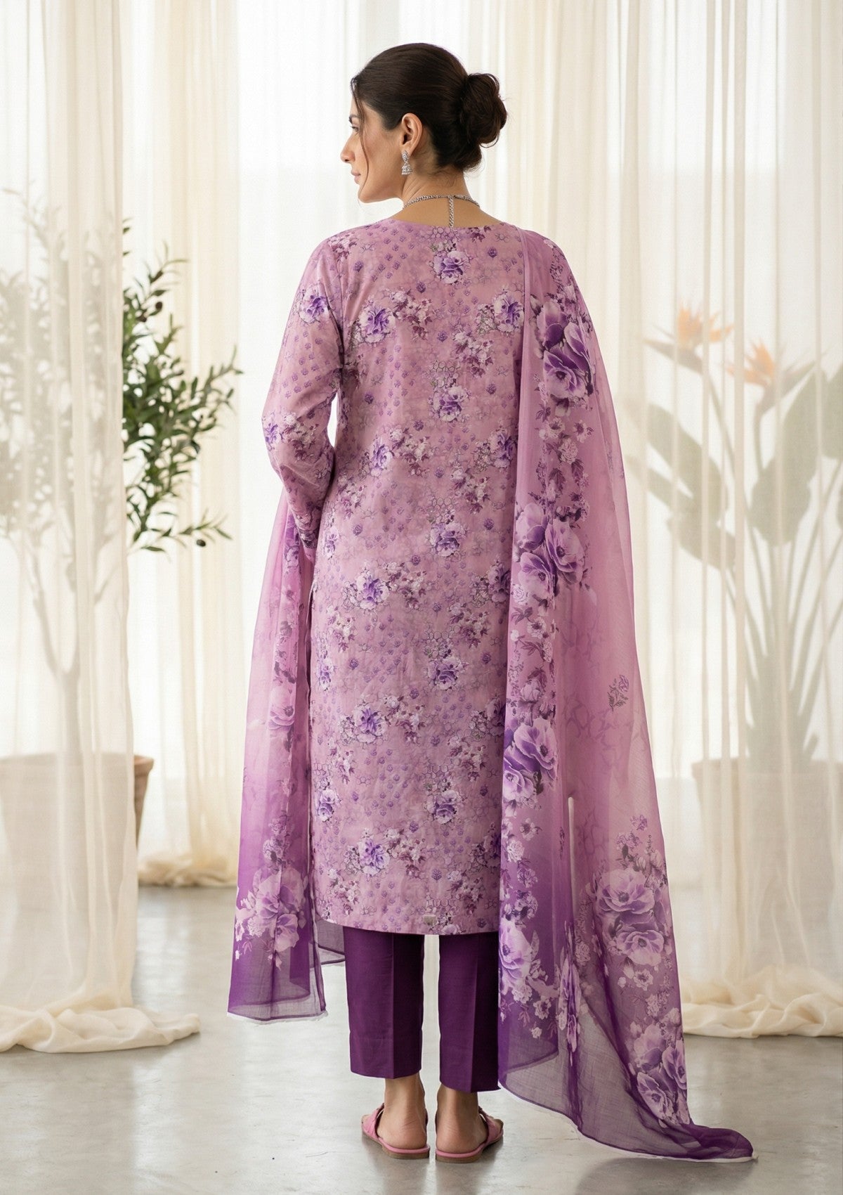 R Prints Lawn 26 Volume 3 - D#29 - T Pink