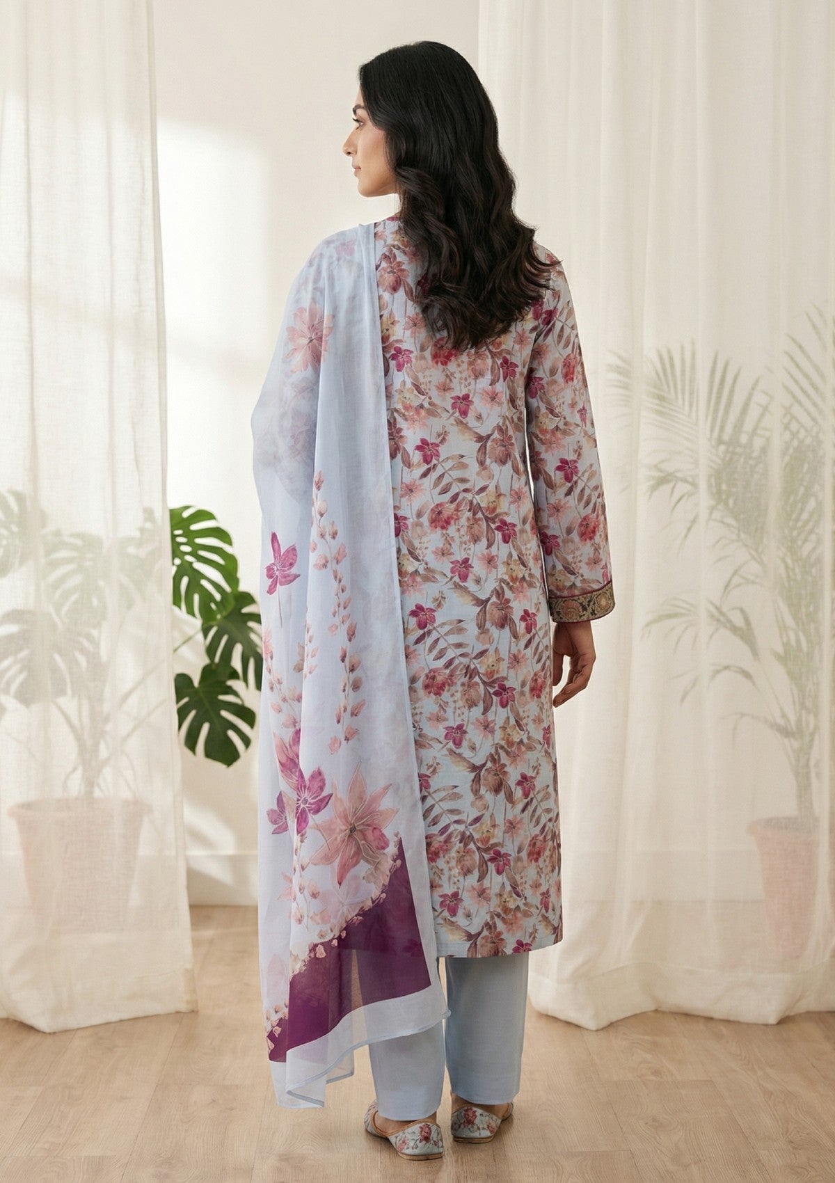 R Prints Lawn 26 Volume 3 - D#13 - Grey