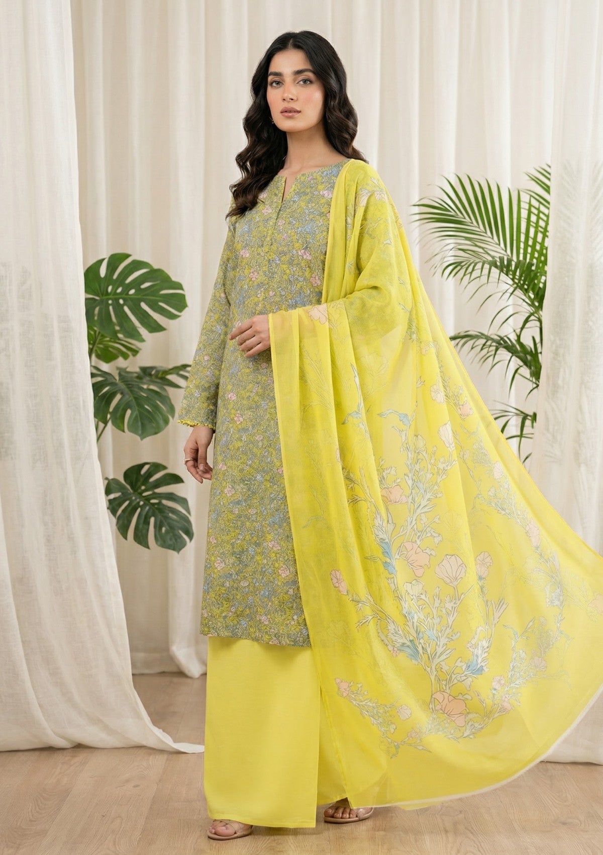 R Prints Lawn 26 Volume 3 - D#26 - Yellow