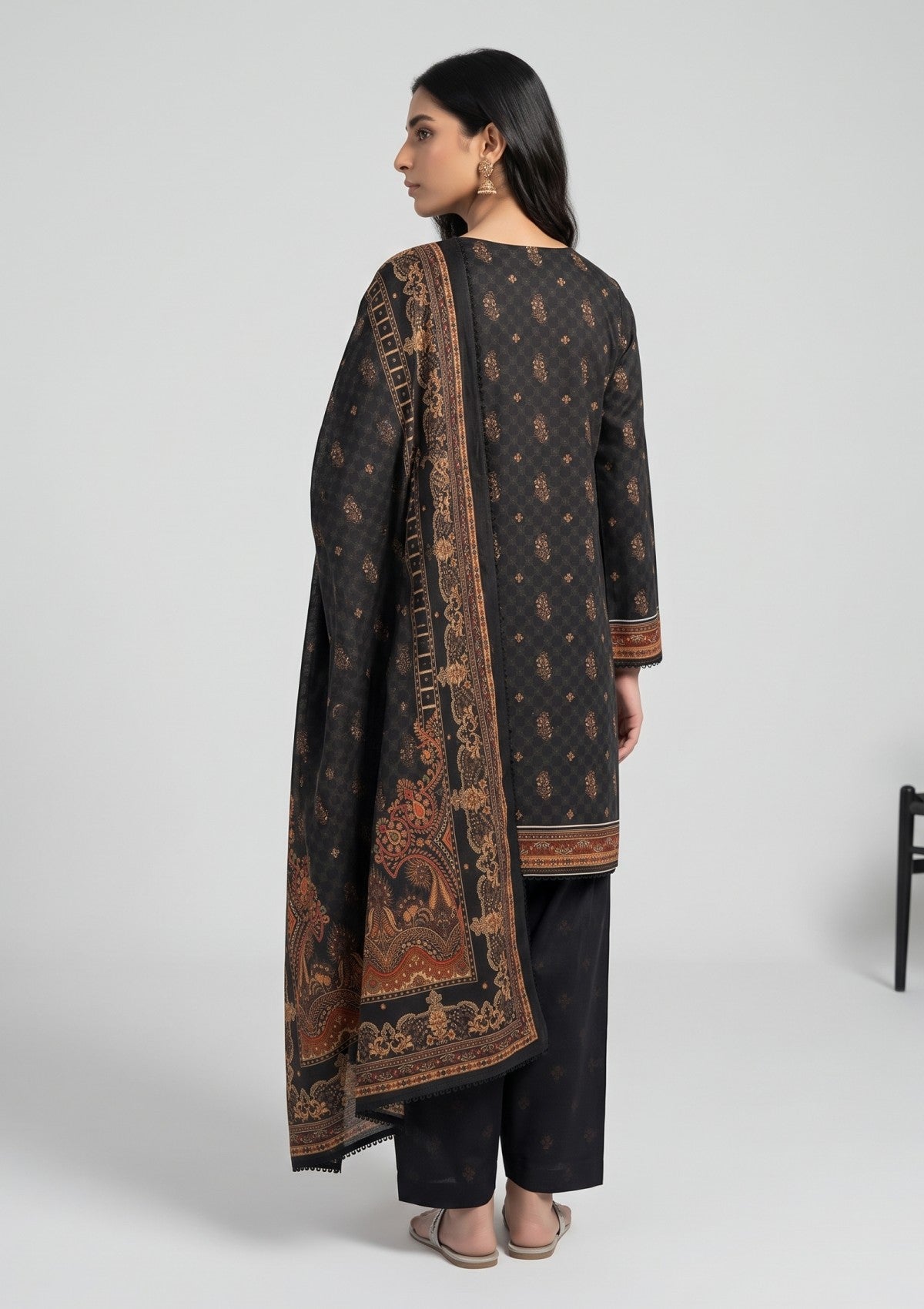 Bana Dora Linen - RB26#17 - BLACK