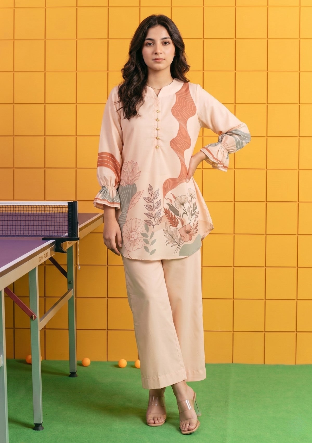 D#11 - R Skin - Pret - Co-Ord Set - Silk