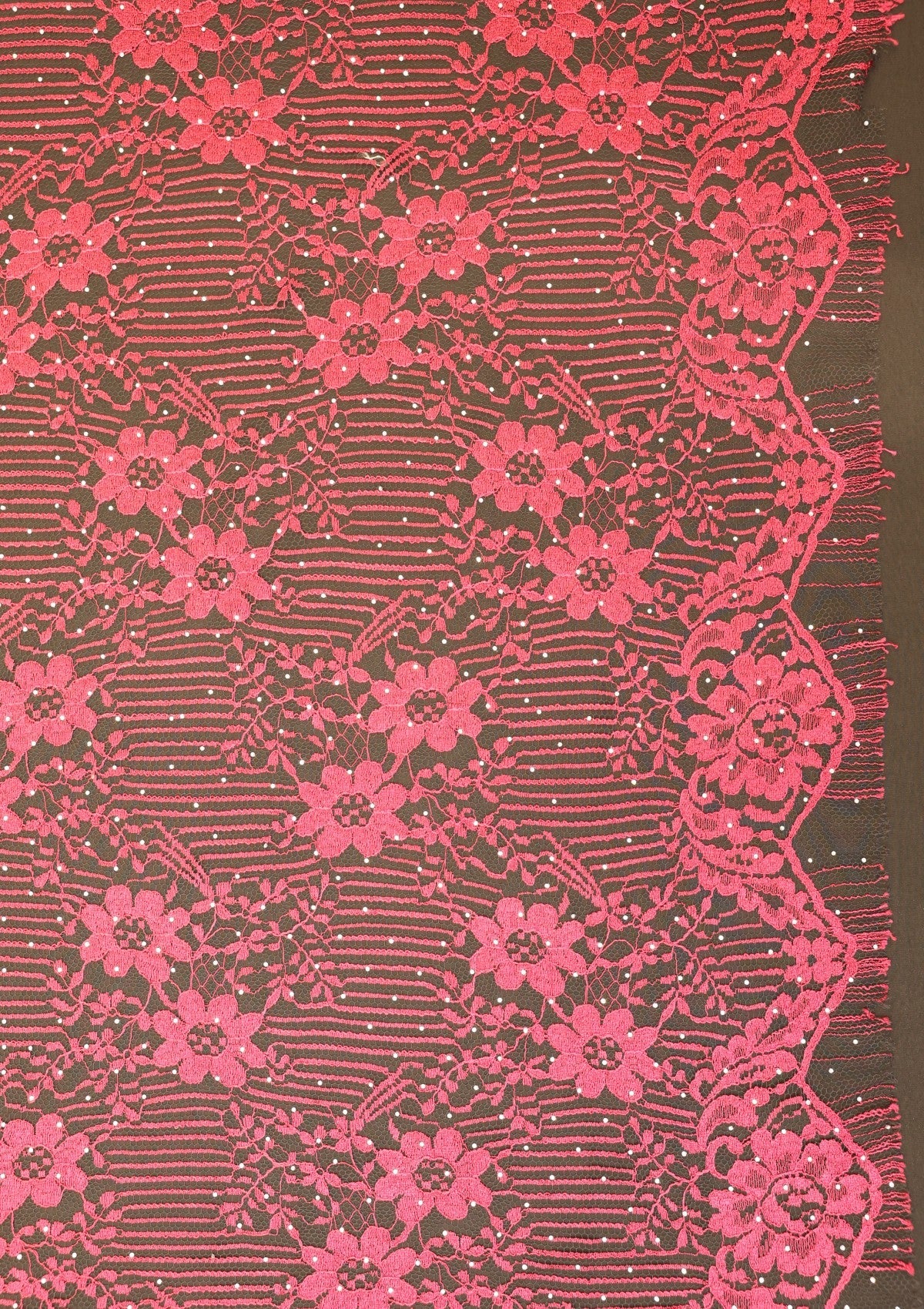 Chantilly Lace With Stone Work - FCE#442