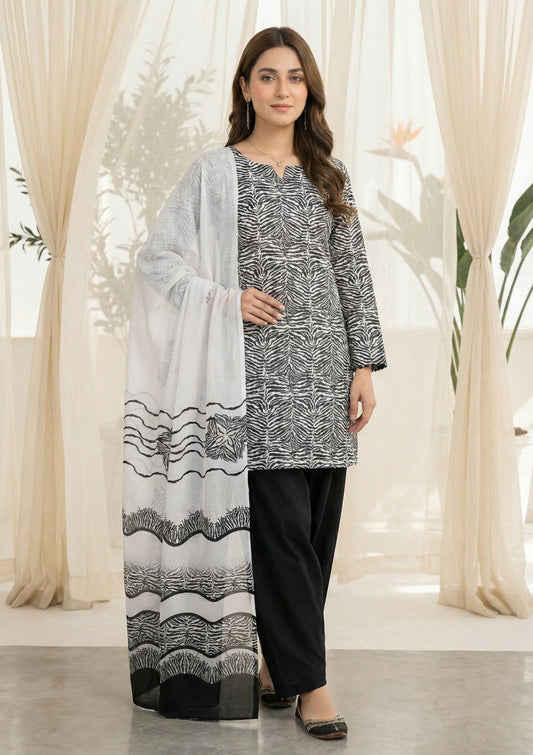 R Prints Lawn 26 Volume 3 - D#43 - Black