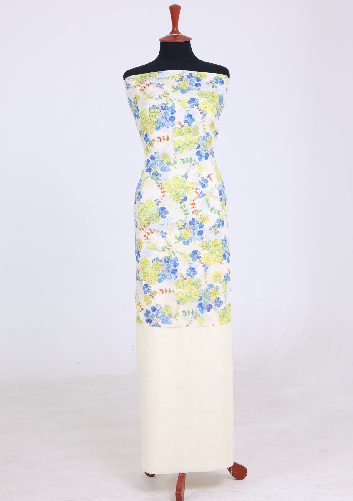 R Prints Lawn 26 Volume 3 - D#30 - Y White