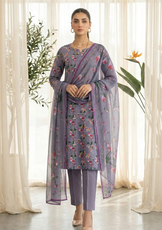R Prints Lawn 26 Volume 3 - D#24 - D Grey