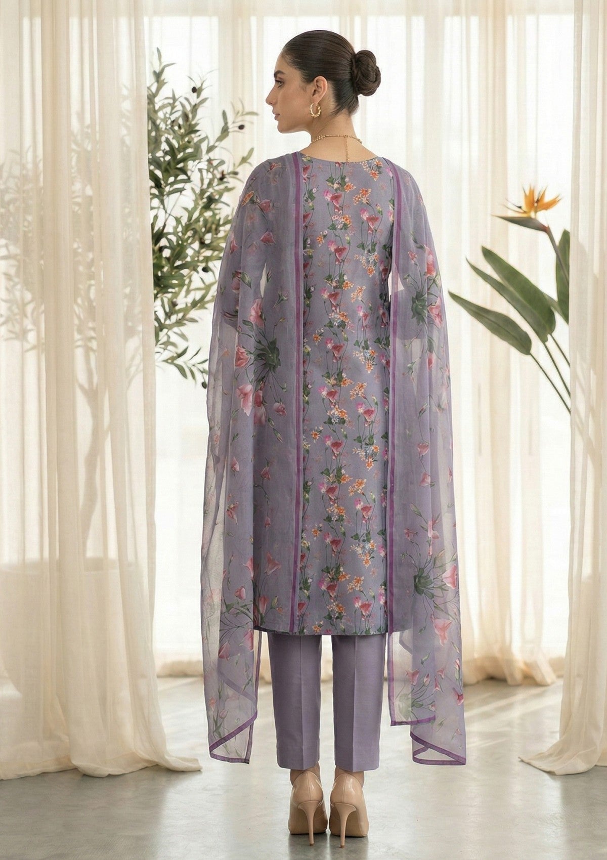 R Prints Lawn 26 Volume 3 - D#24 - D Grey