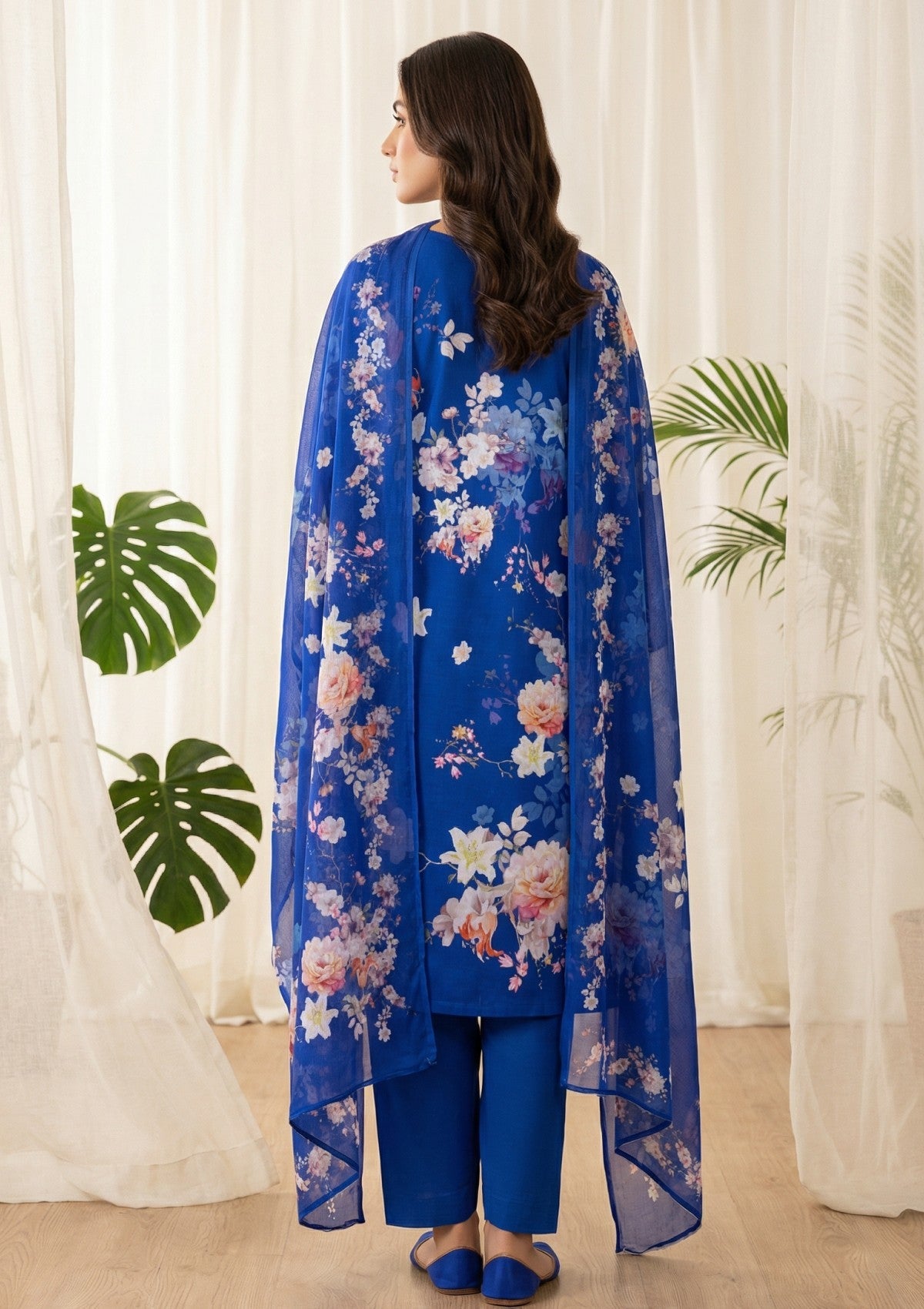 R Prints Lawn 26 Volume 3 - D#17 - Blue