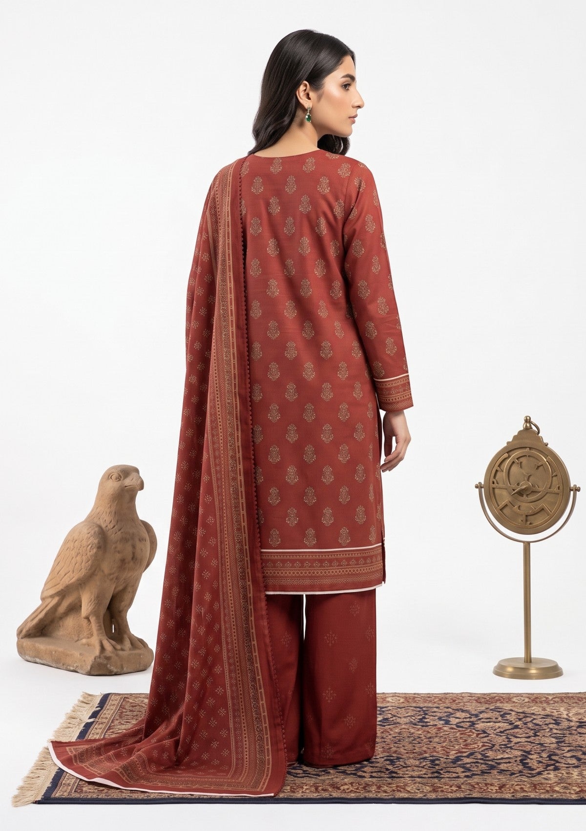 Bana Dora Linen - RB26#06 - MAROON
