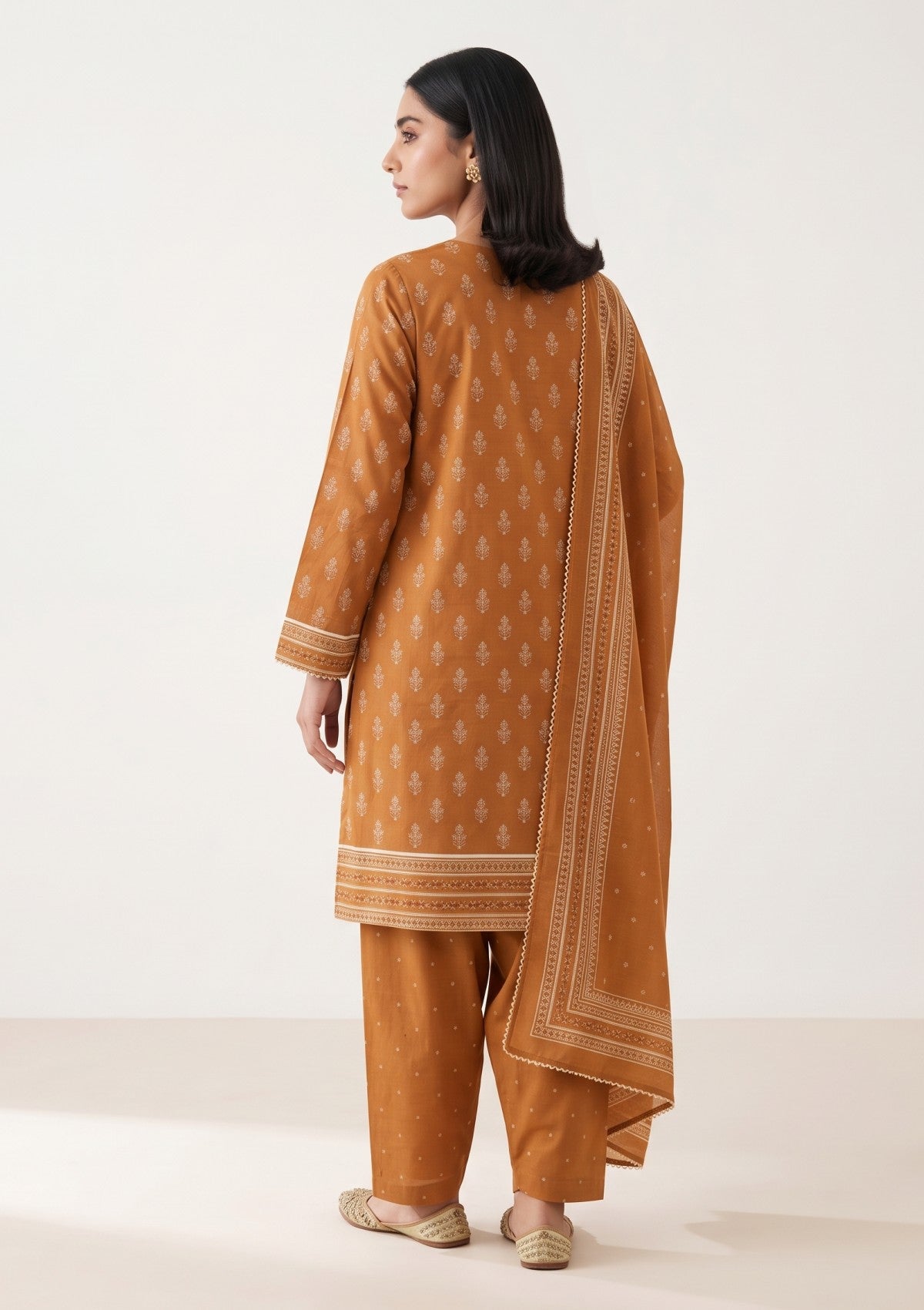 Bana Dora Linen - RB26#08 - RUST