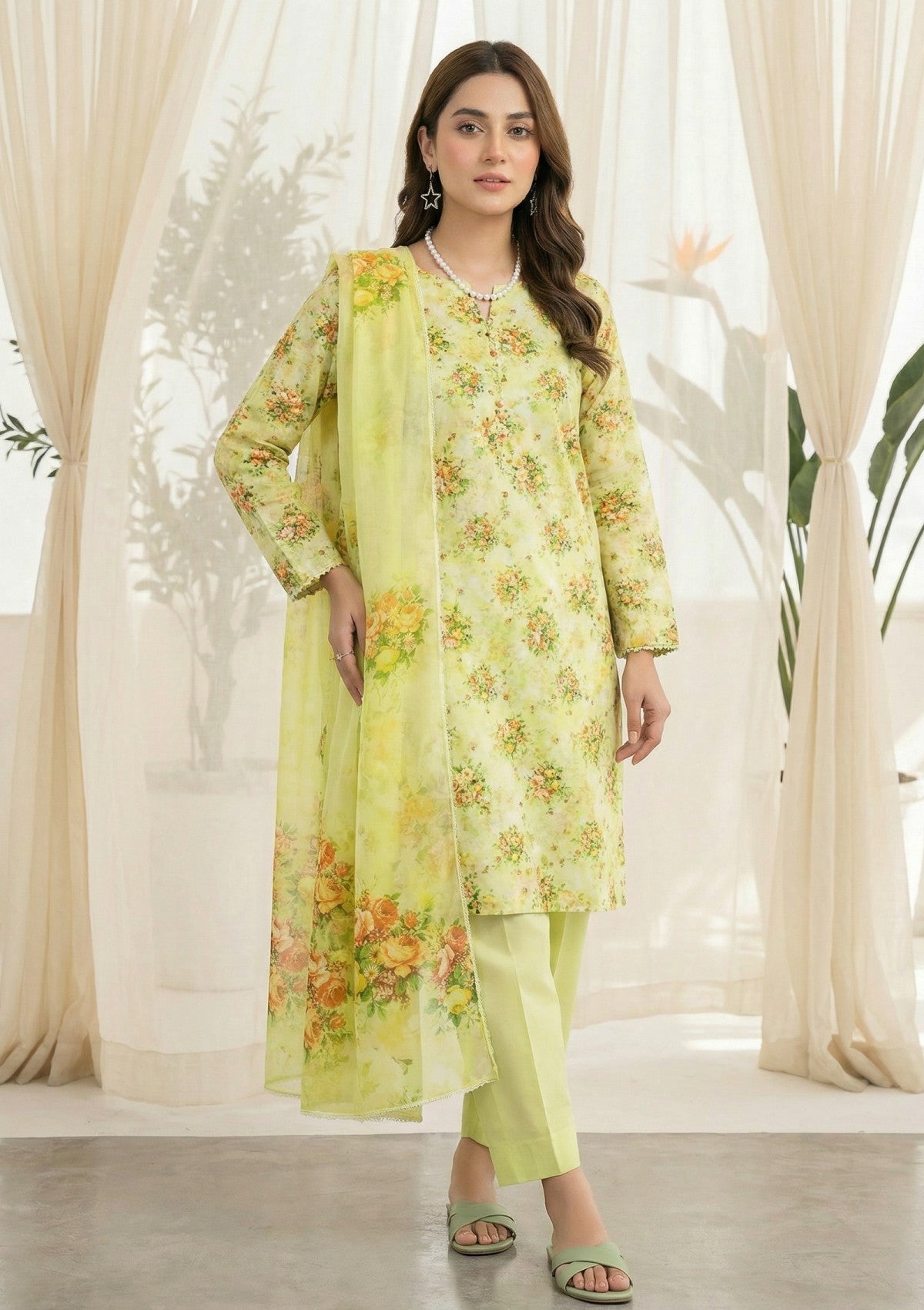 R Prints Lawn 26 Volume 3 - D#40 - Lemon