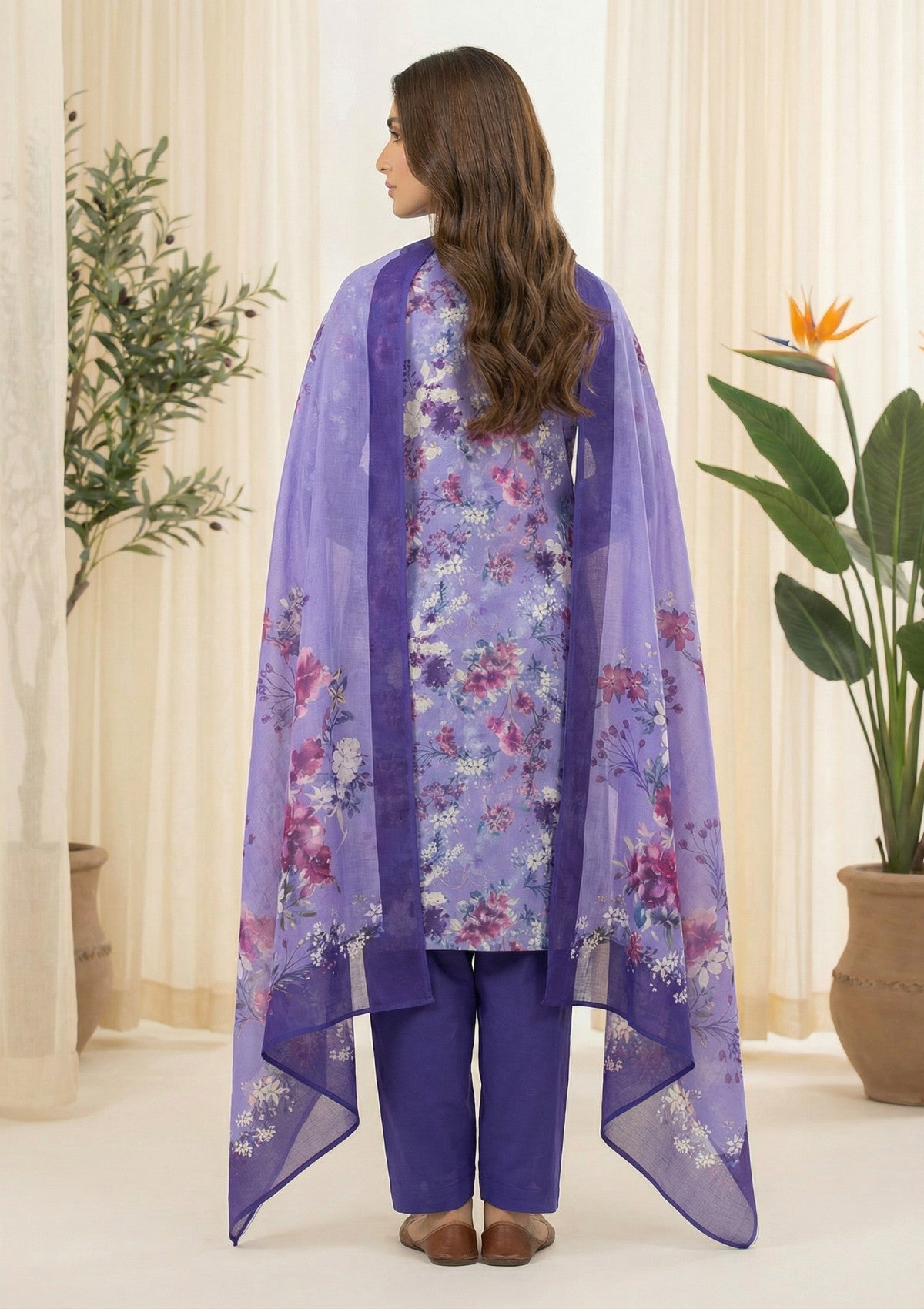 R Prints Lawn 26 Volume 3 - D#23 - Blue