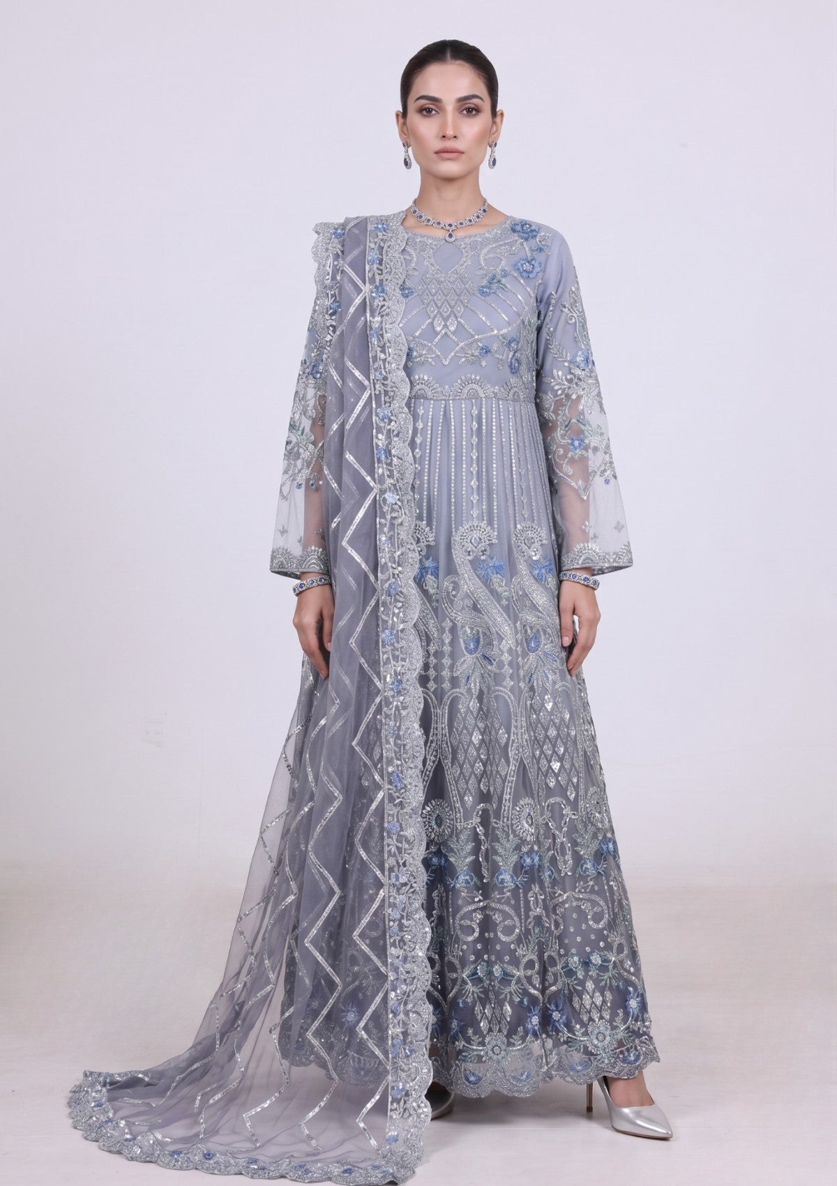 RMF#01 - GREY - Luxury Formals Pret 26