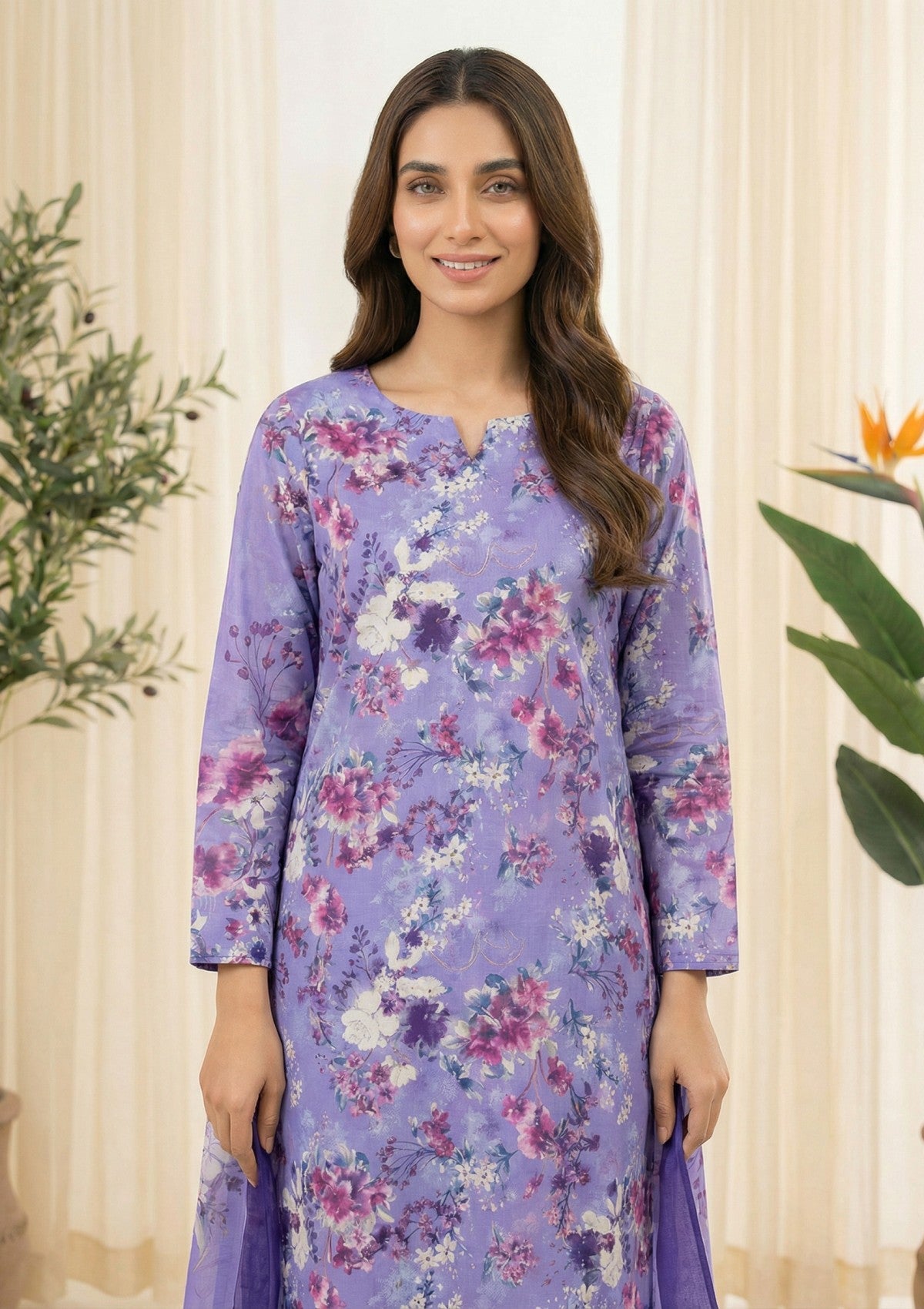 R Prints Lawn 26 Volume 3 - D#23 - Blue