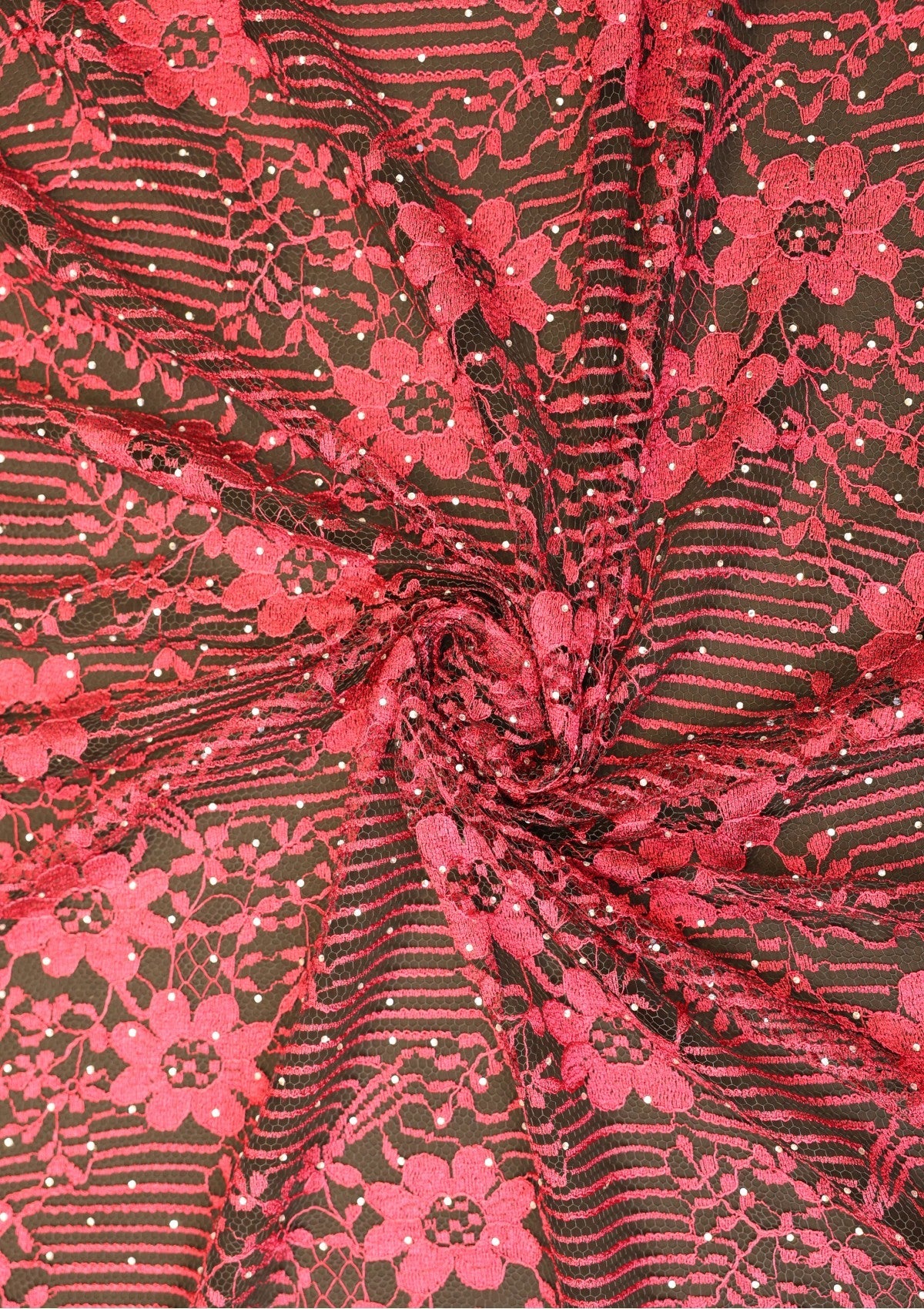 Chantilly Lace With Stone Work - FCE#442