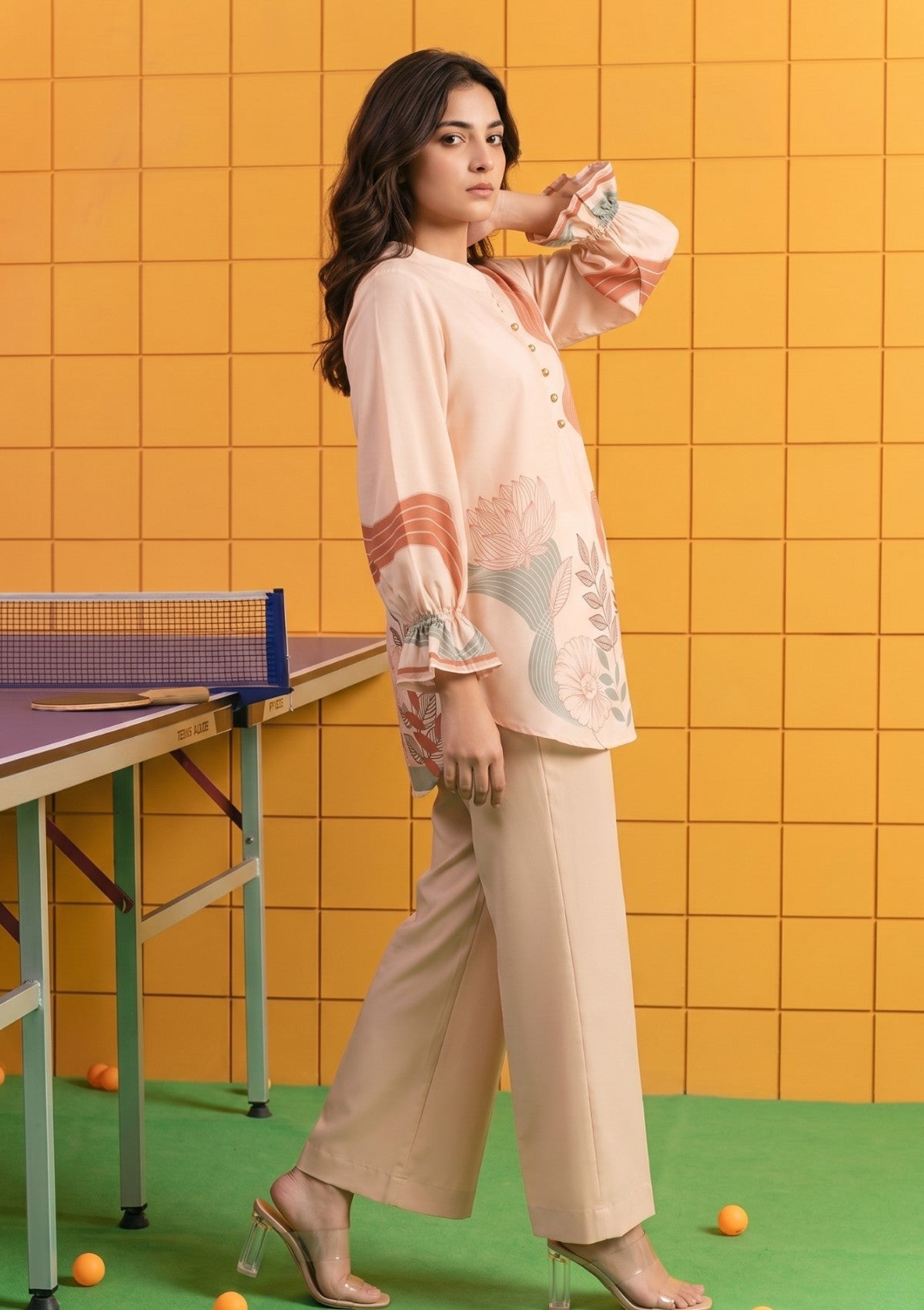 D#11 - R Skin - Pret - Co-Ord Set - Silk