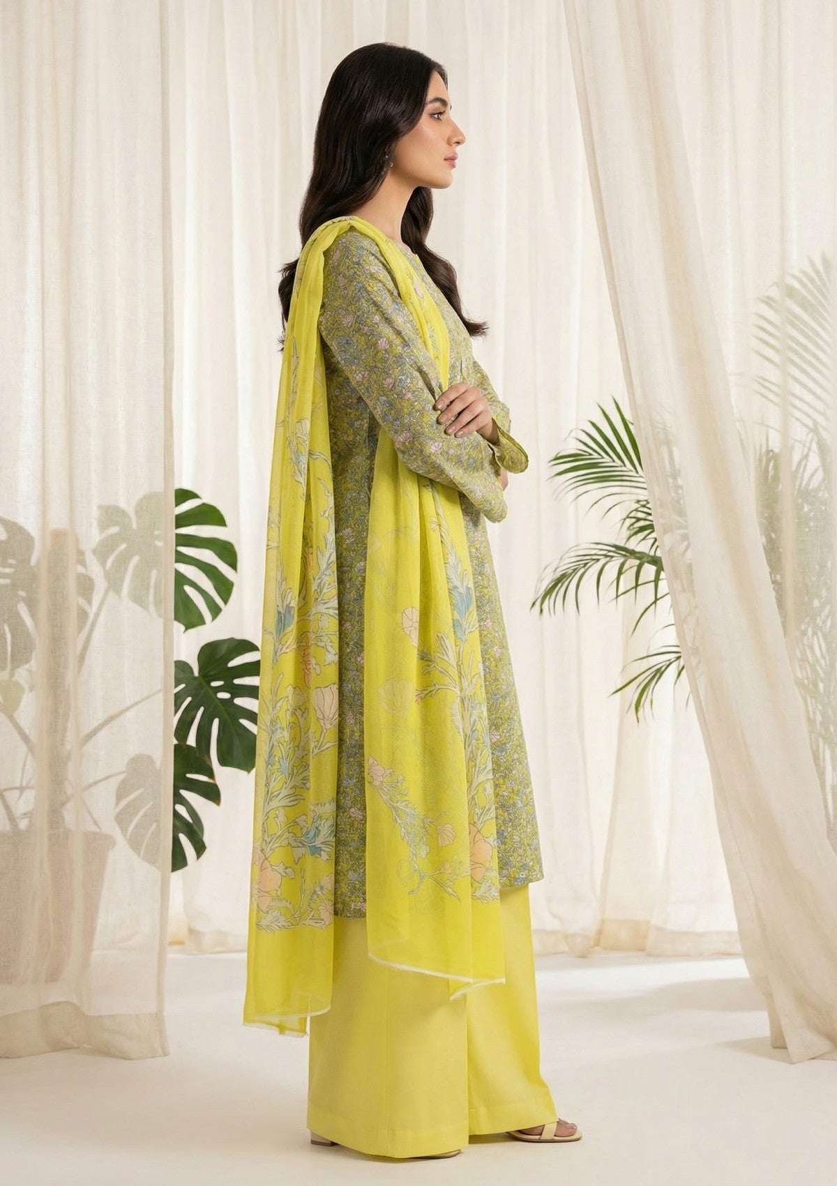 R Prints Lawn 26 Volume 3 - D#26 - Yellow