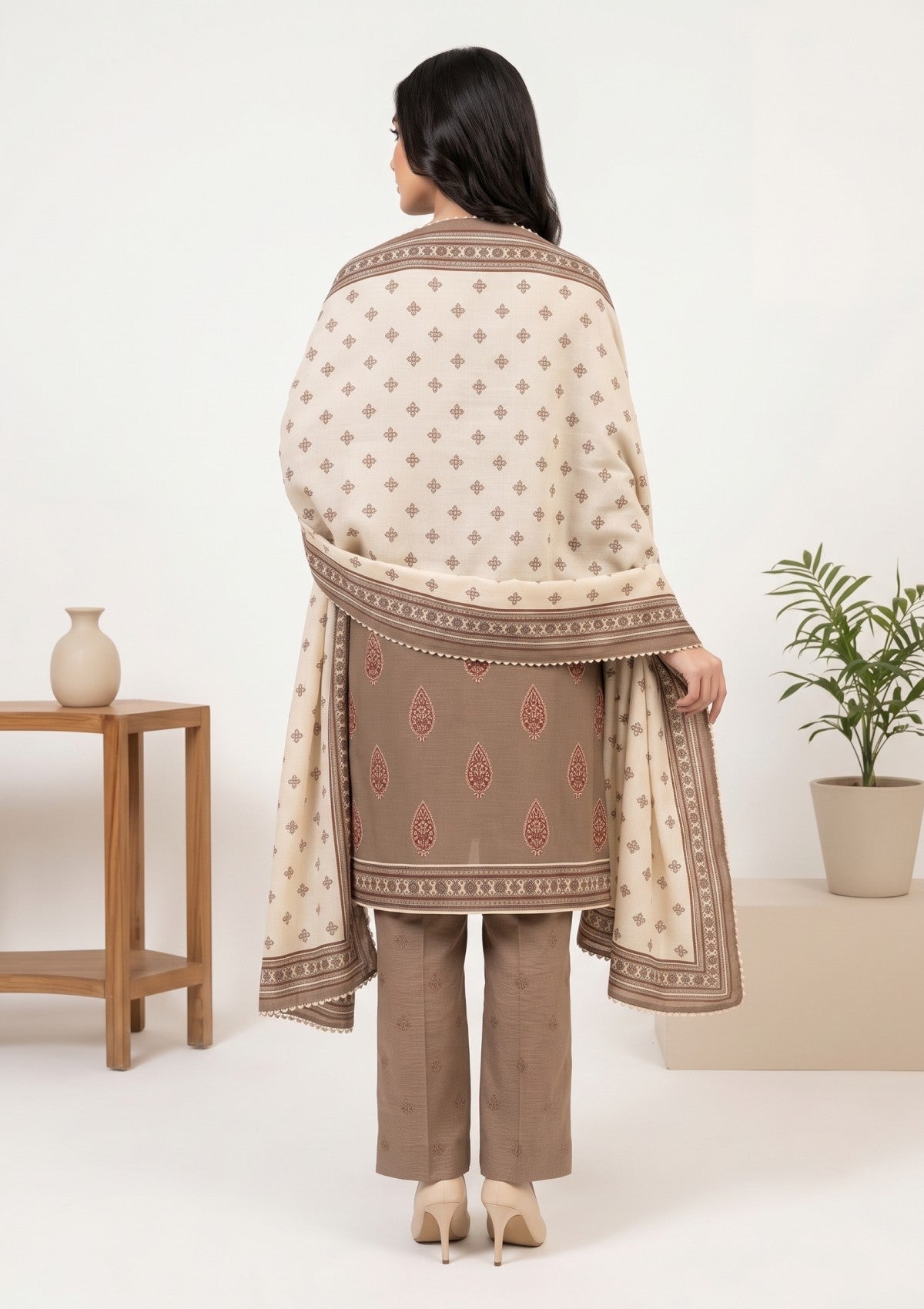 Bana Dora Linen - RB26#09 - BROWN