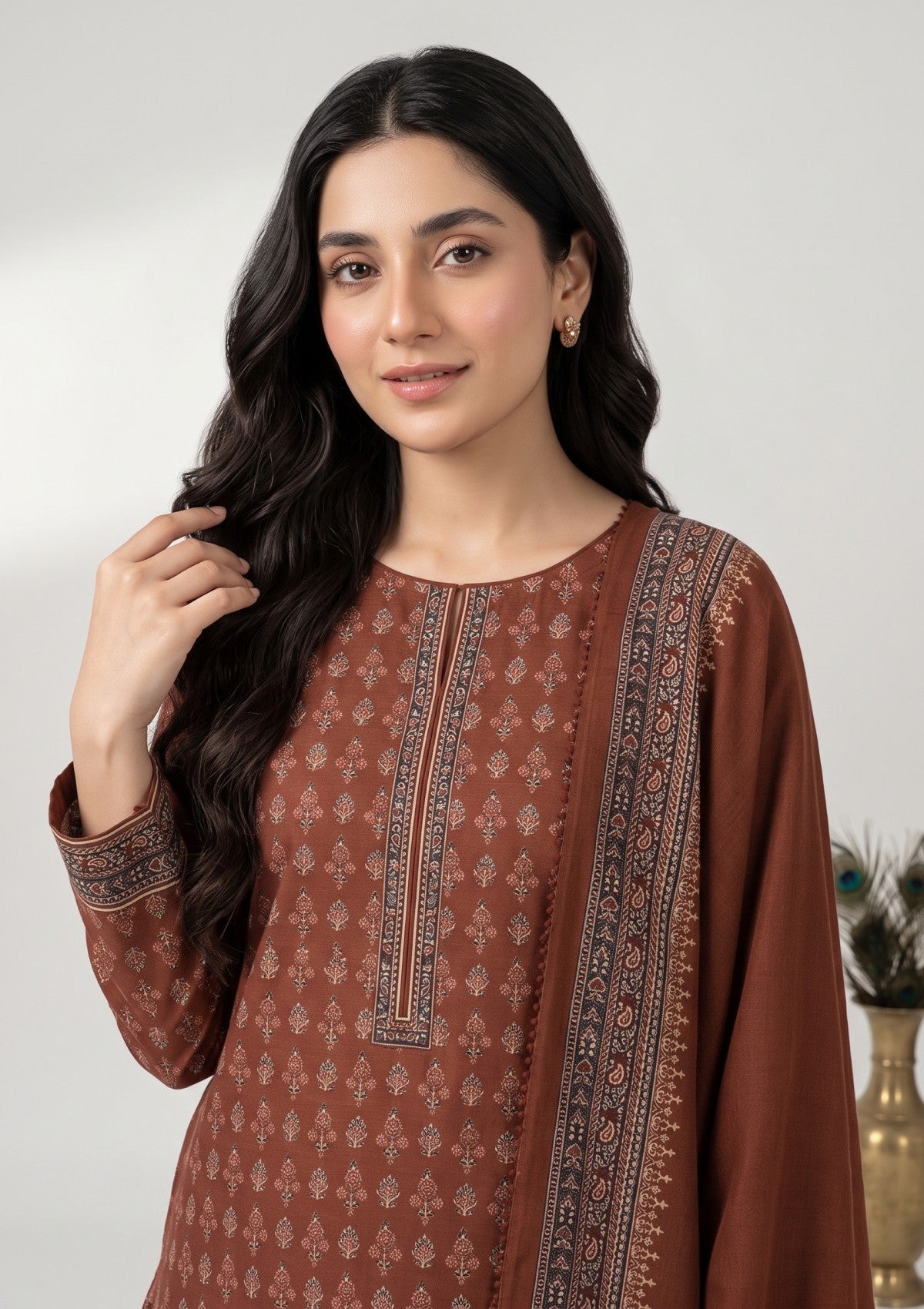 Bana Dora Linen - RB26#02 - CH BROWN