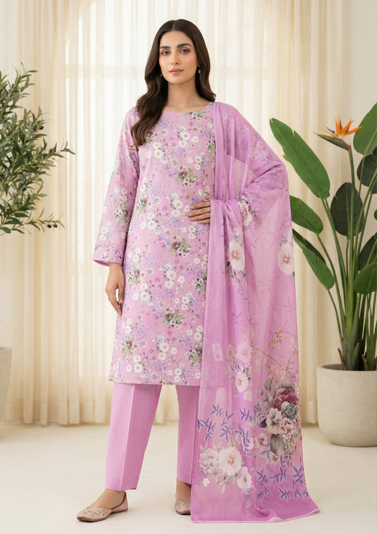 R Prints Lawn 26 Volume 3 - D#16 - L Mauve