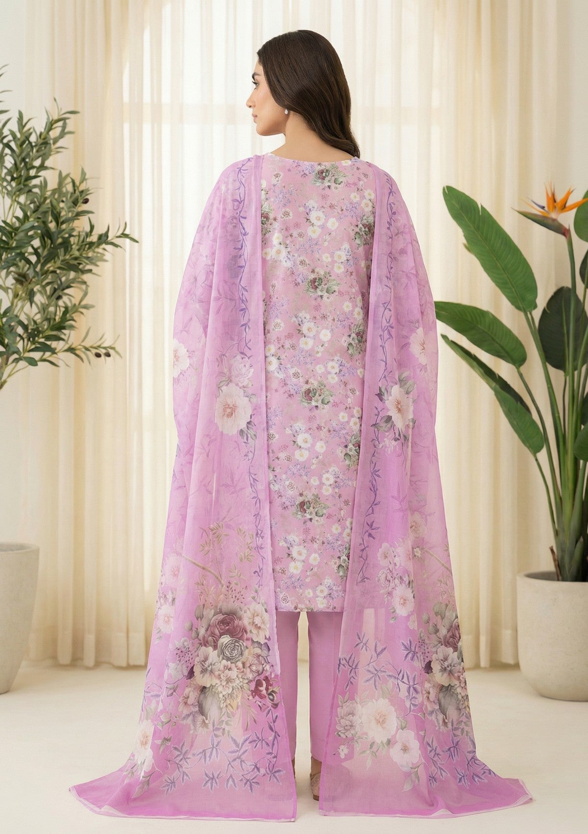 R Prints Lawn 26 Volume 3 - D#16 - L Mauve
