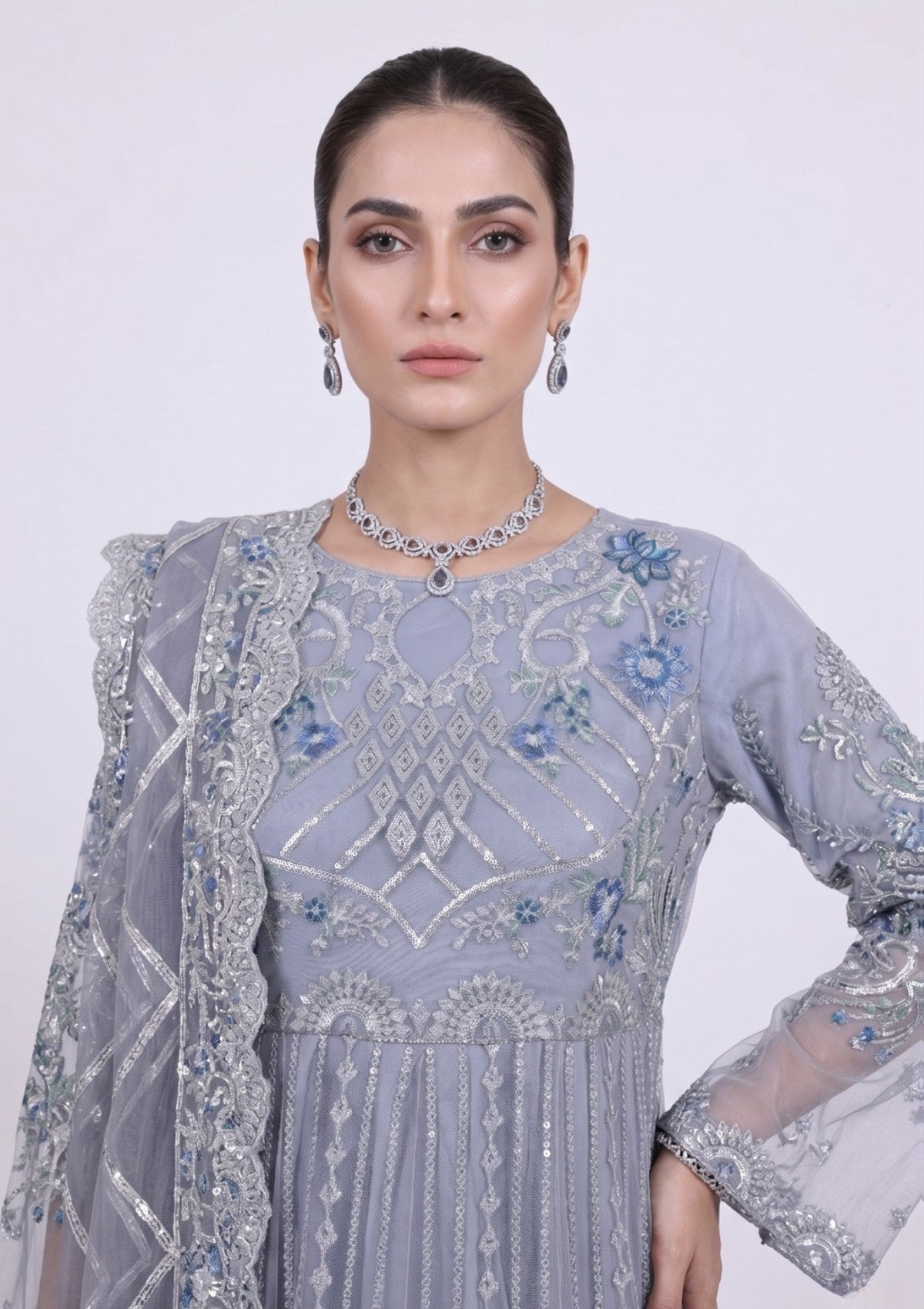RMF#01 - GREY - Luxury Formals Pret 26