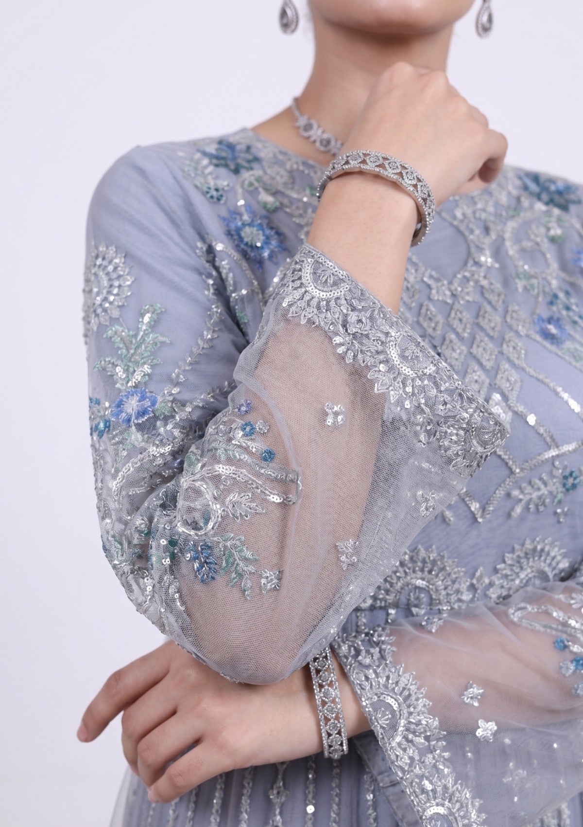 RMF#01 - GREY - Luxury Formals Pret 26