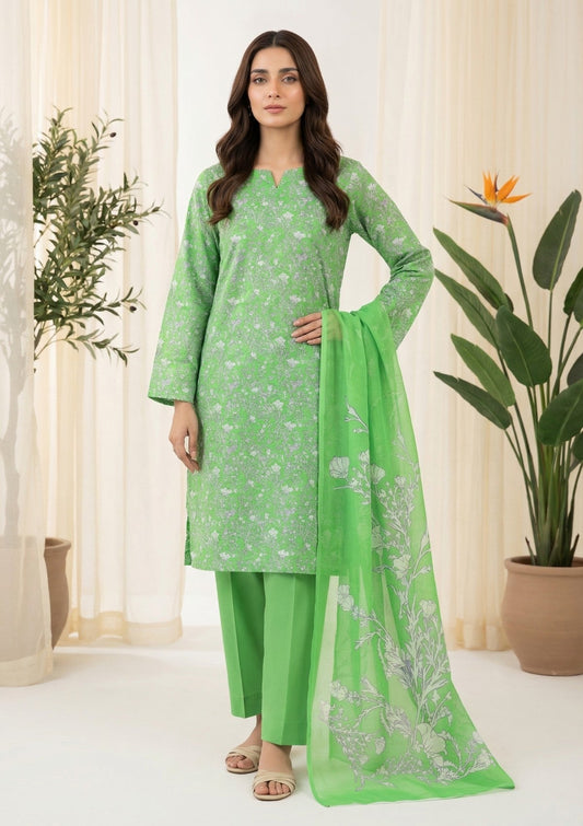 R Prints Lawn 26 Volume 3 - D#26 - Green