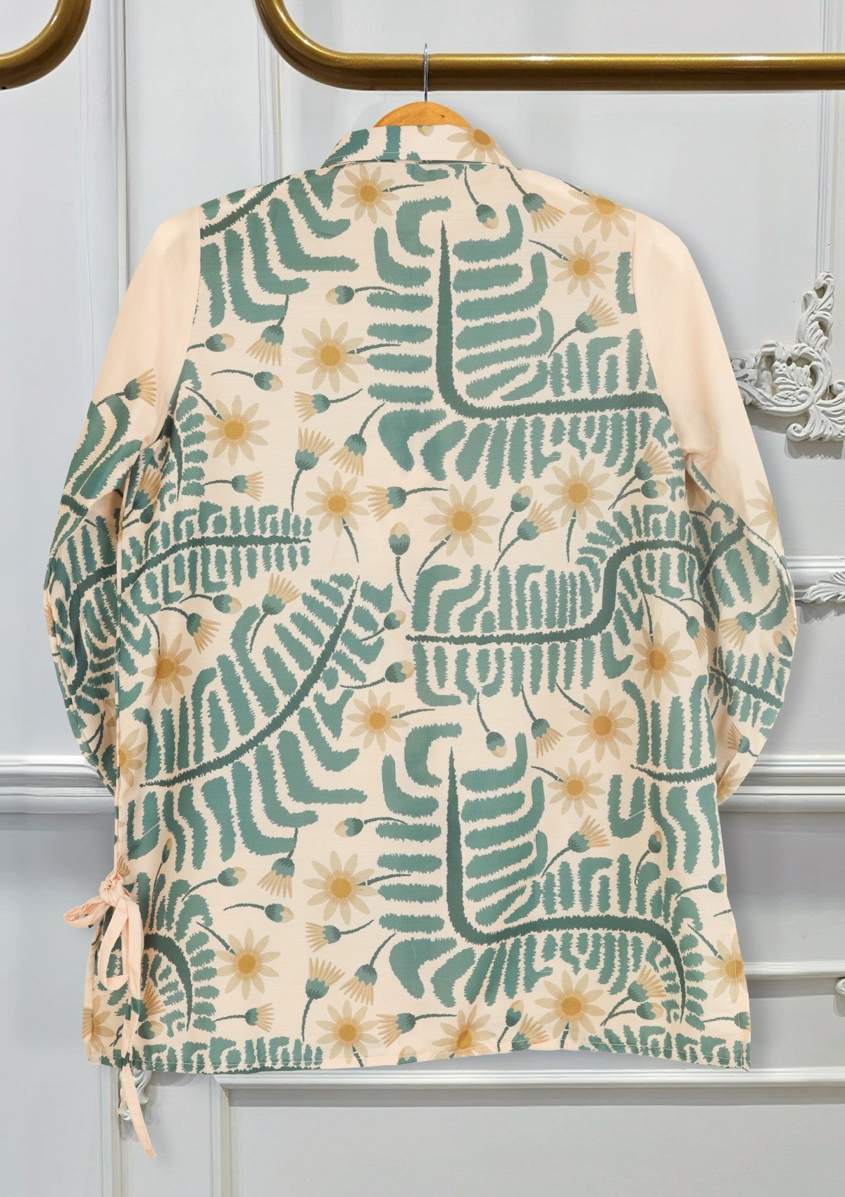 D#09 - Beige - Pret - Co-Ord Set - Silk